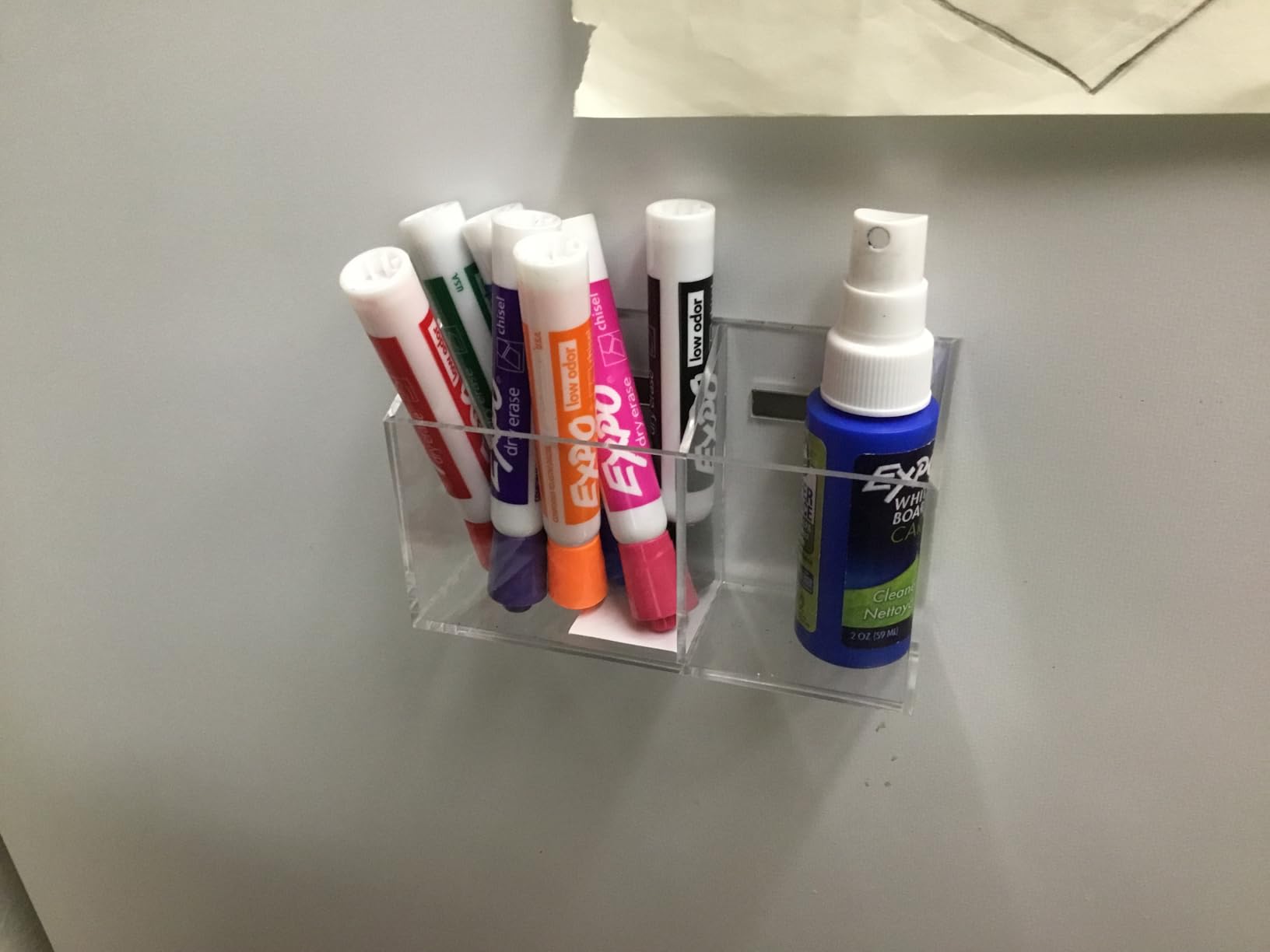 BEYGORM Magnetic Dry Erase Marker Holder for Whiteboard & Refrigerator customer photo 2