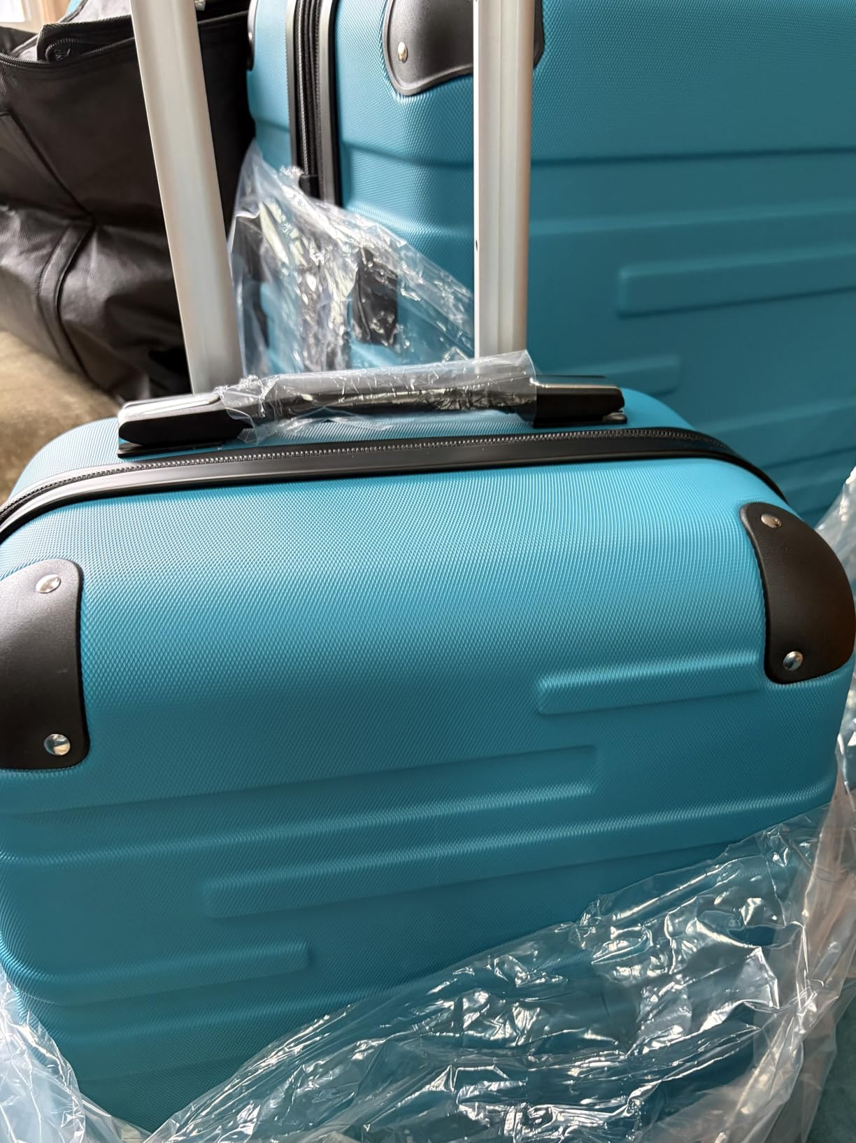 Coolife Hardside ABS Luggage, TSA Lock, Spinner Wheels, 20in Carry-On customer photo 1