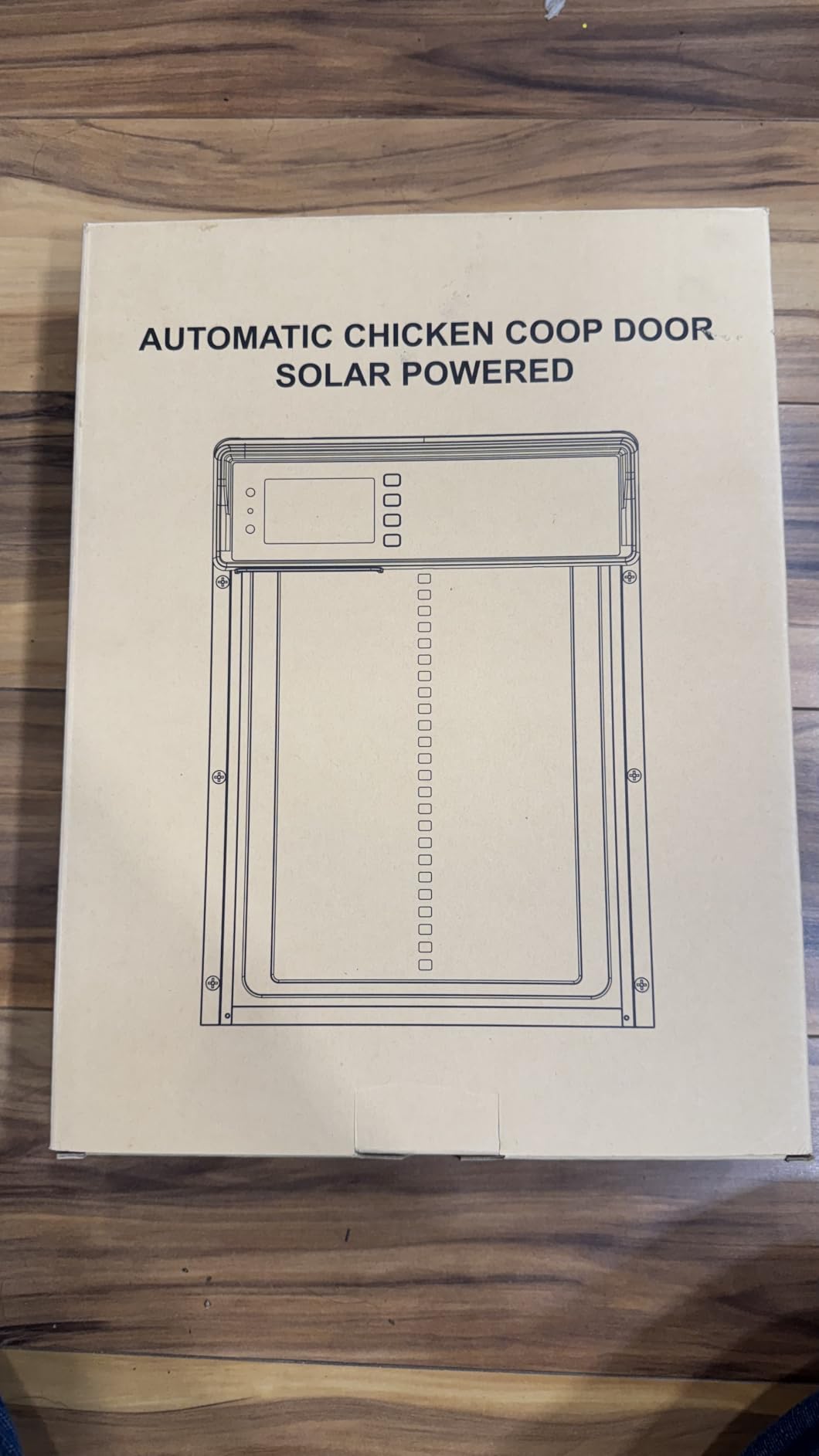 Automatic Chicken Coop Door Solar Powered with Timer & Light Sensor customer photo 2