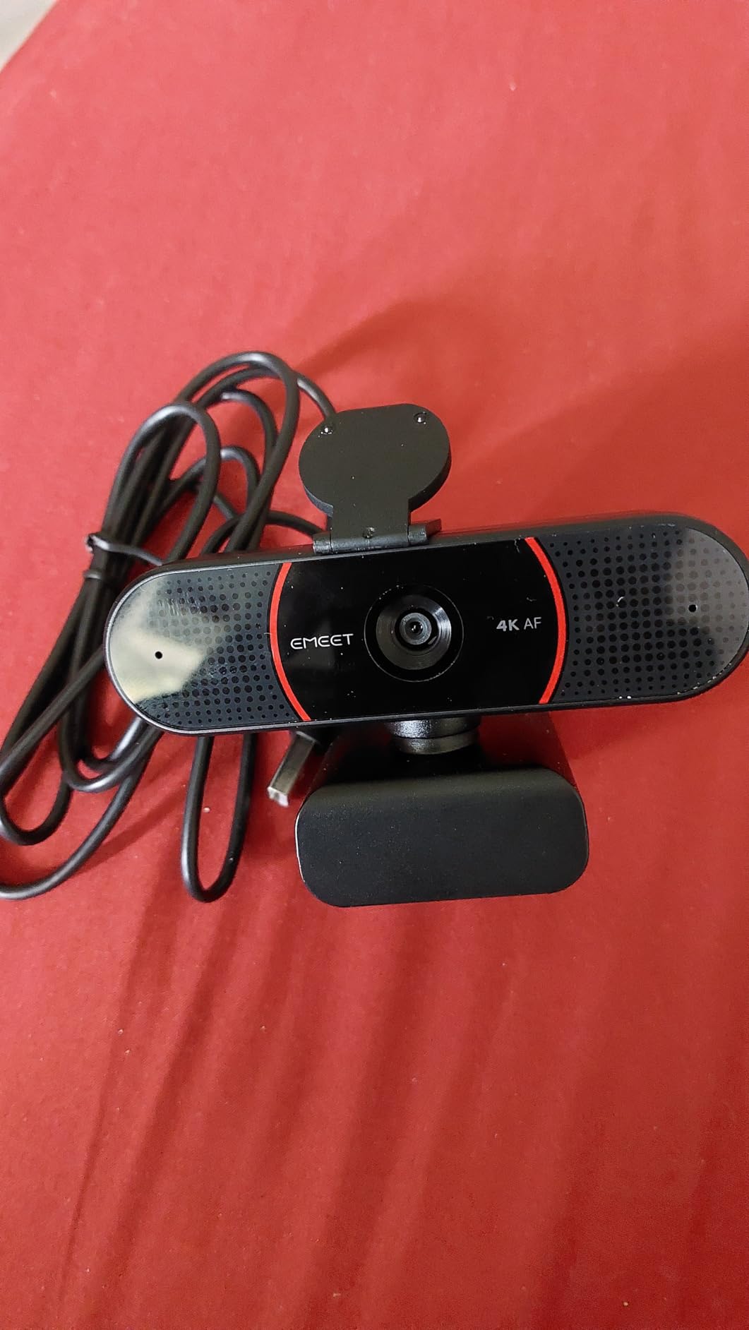 EMEET C960 4K Webcam for PC, PDAF Auto Focus, Dual Omni Mics, 73° FOV | Auto Light Correction, USB-A, Plug&Play, Web cam 4K with Privacy Cover, Webcam 4K Works for Zoom/Teams/Google Meet, Laptop/PC customer photo 1