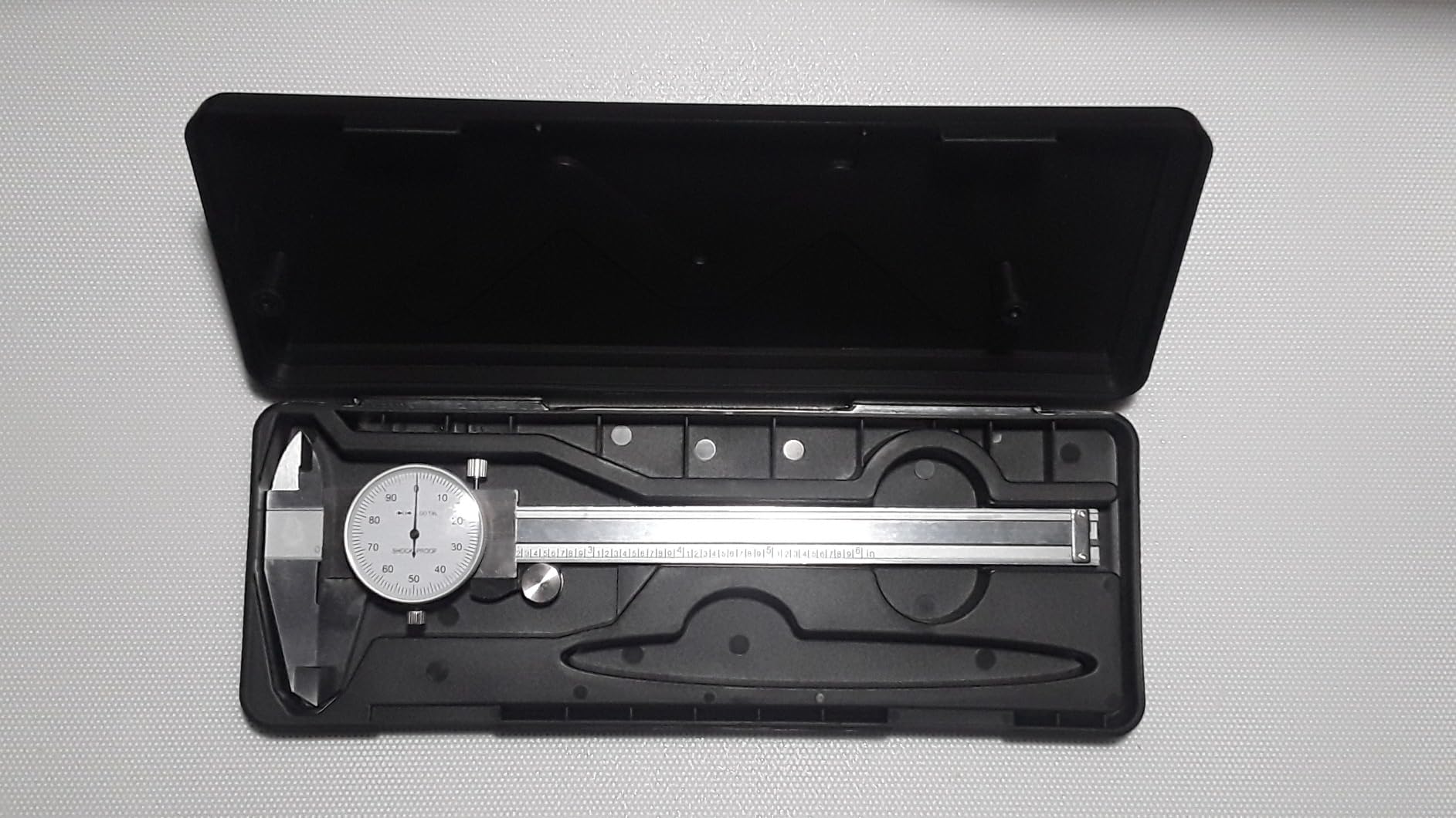 HDLNKAK Dial Caliper Shockproof with Watch 0-6