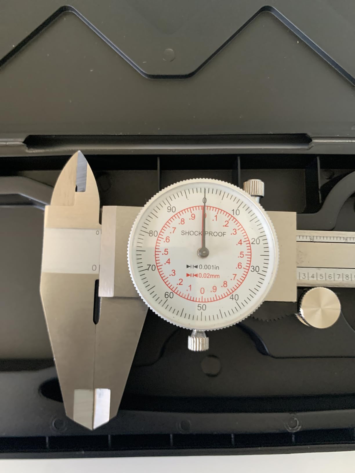 HDLNKAK Dial Caliper Shockproof with Watch 0-6