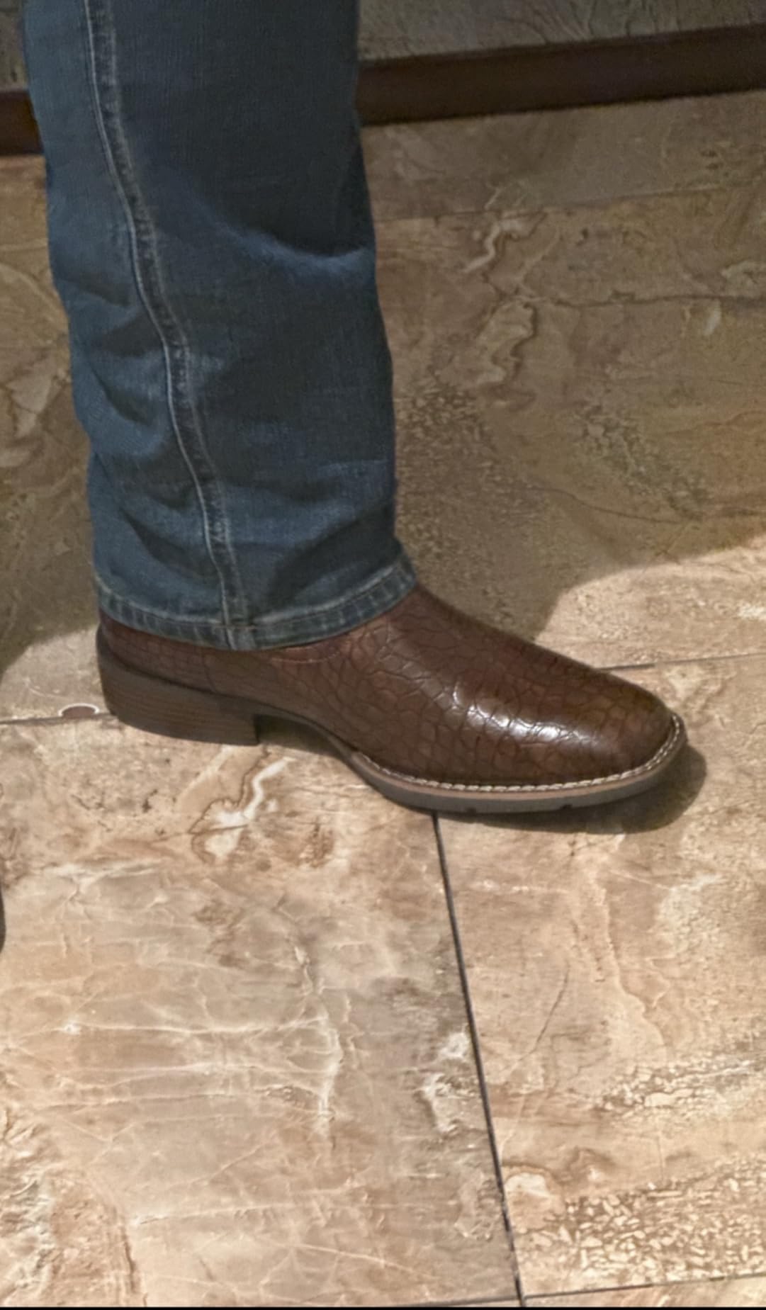 Lumeheel Cowboy Boots for Men - Western Embroidered Boots customer photo 1