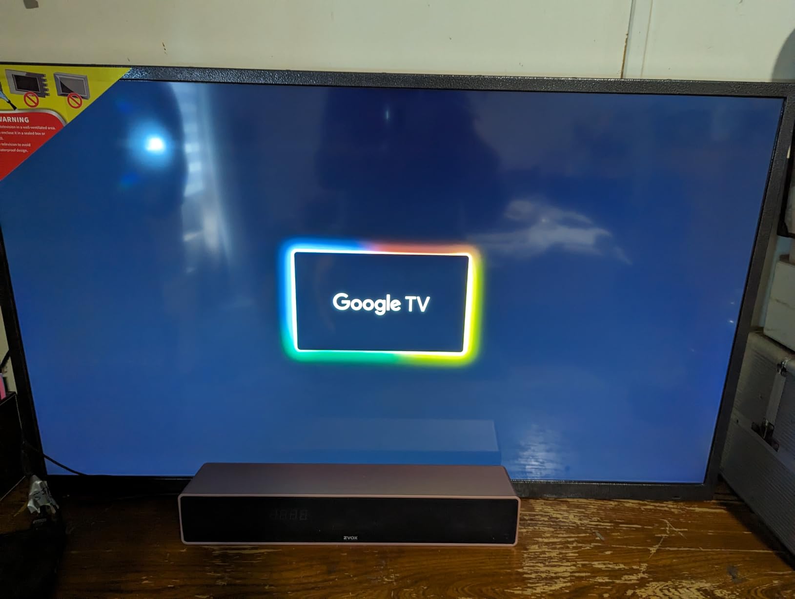 SYLVOX Smart Outdoor TV, 55 inch Outdoor Television 4K Google TV customer photo 2