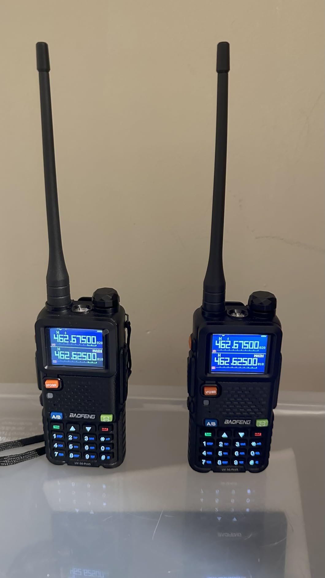 BAOFENG UV-5G Plus GMRS Handheld Radio, 999 CHs Chirp Compatible, 2 Pack customer photo 2