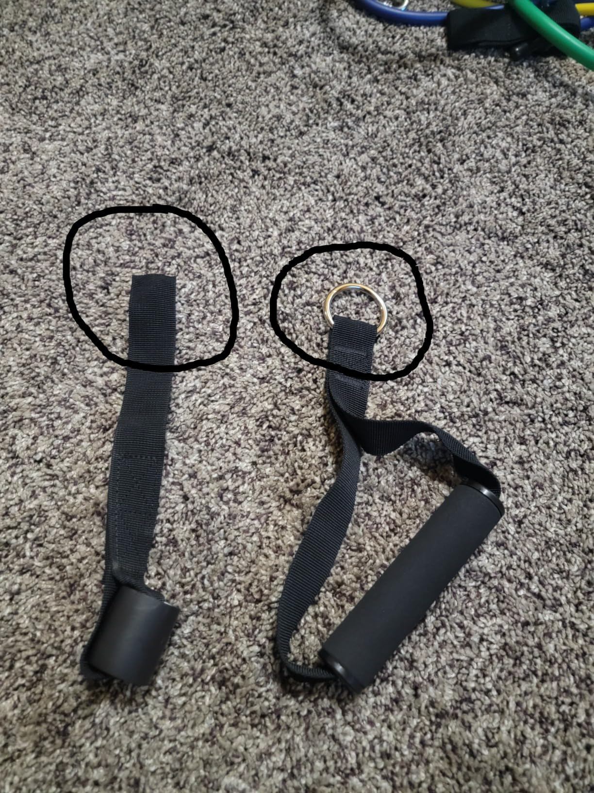 VEICK Resistance Bands with Handles, Exercise Tube Bands Set for Workouts customer photo 1