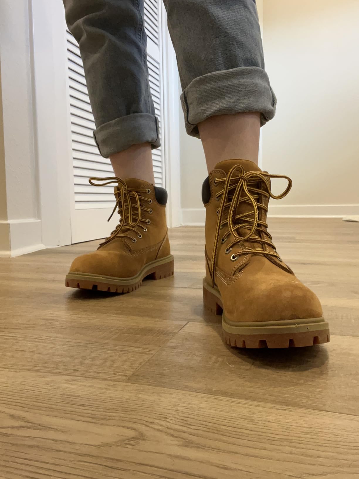 Timberland PRO Women’s Direct Attach 6 Inch Steel Safety Toe Insulated Waterproof Industrial Work Boot customer photo 2
