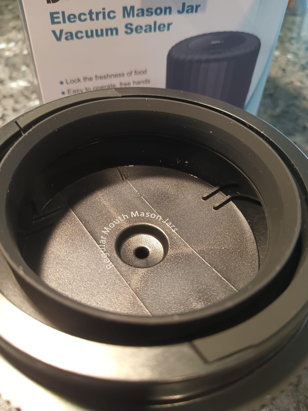 Mason Jar Vacuum Sealer, VP06+ customer photo 2