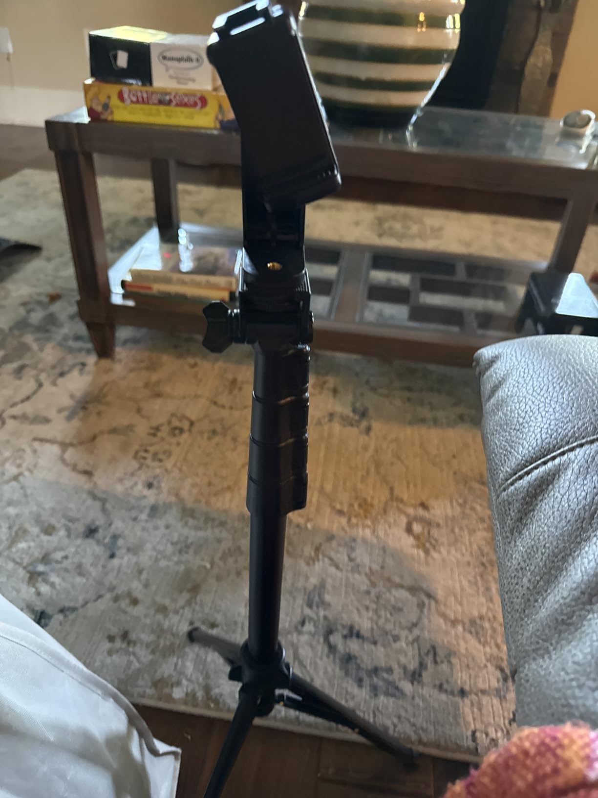 Liphisy 64” Tripod for Cell Phone & Camera with Remote and Phone Holder | Sturdy & Stable Height Adjustable Multi-Angle Shot Selfie Stick Tripod for Video Recording customer photo 2