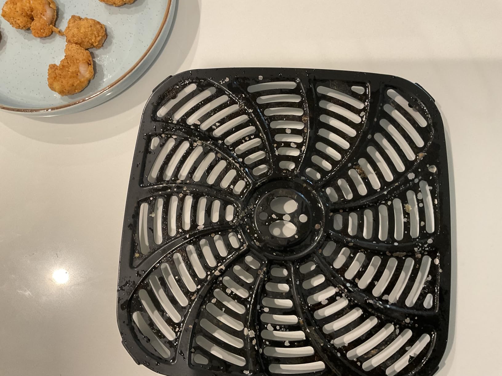 Kenmore Digital 11-In-1 Air Fryer Toaster Oven Combo 25 Qt Convection Rotisserie Dehydrator Bake Broil 1800 Watts 80°-450°F Temp Controls Top & Bottom Heater Adjustments Stainless Steel Large Capacity customer photo 1