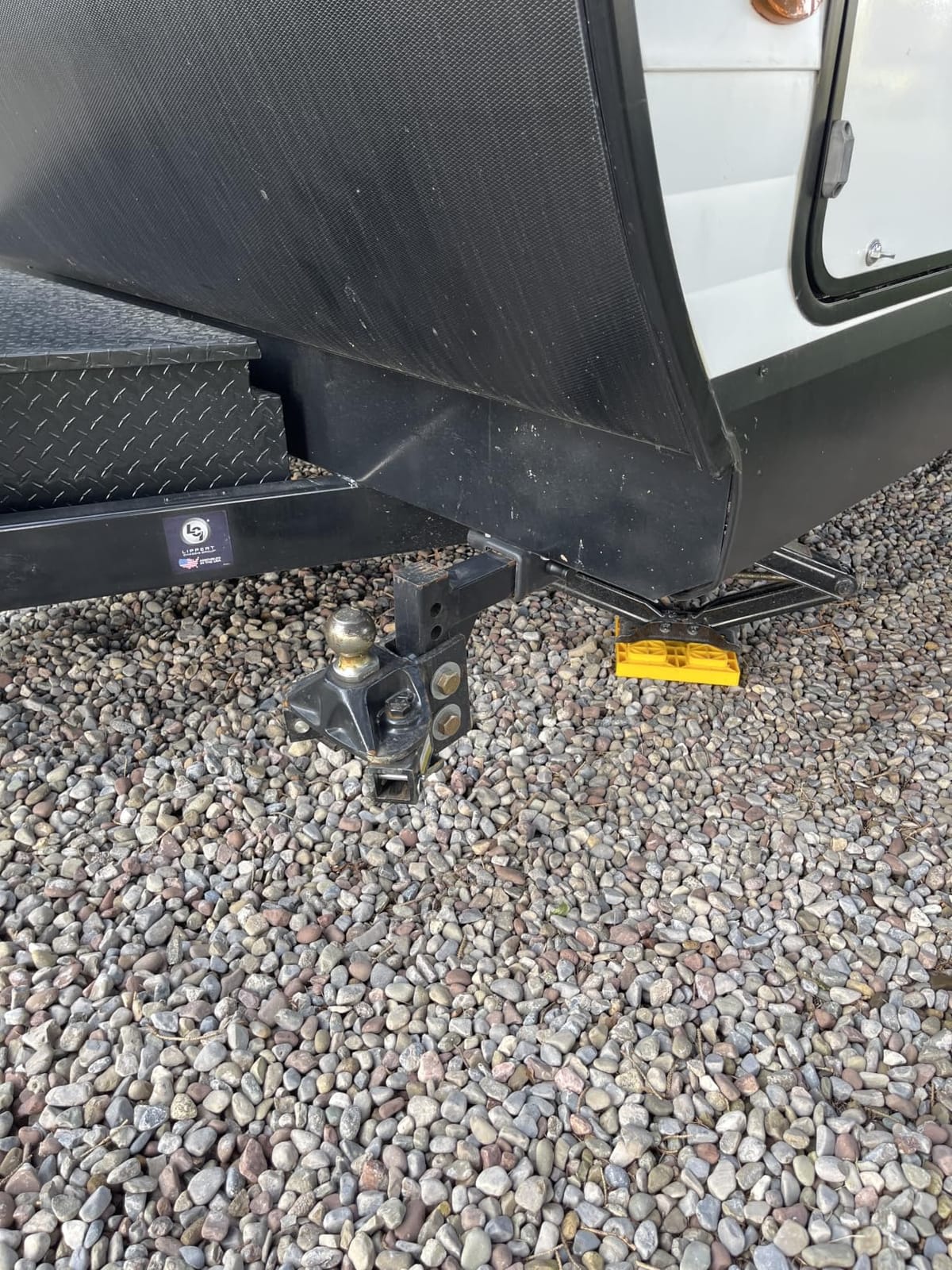 Nilight RV Bumper Hitch Receiver Fits for 4-4.5 inches Beams 2 inch Receiver 200 LBS Capacity Bolt-On Heavy Duty Steel for Camper Bike Racks Cargo Carriers customer photo 2