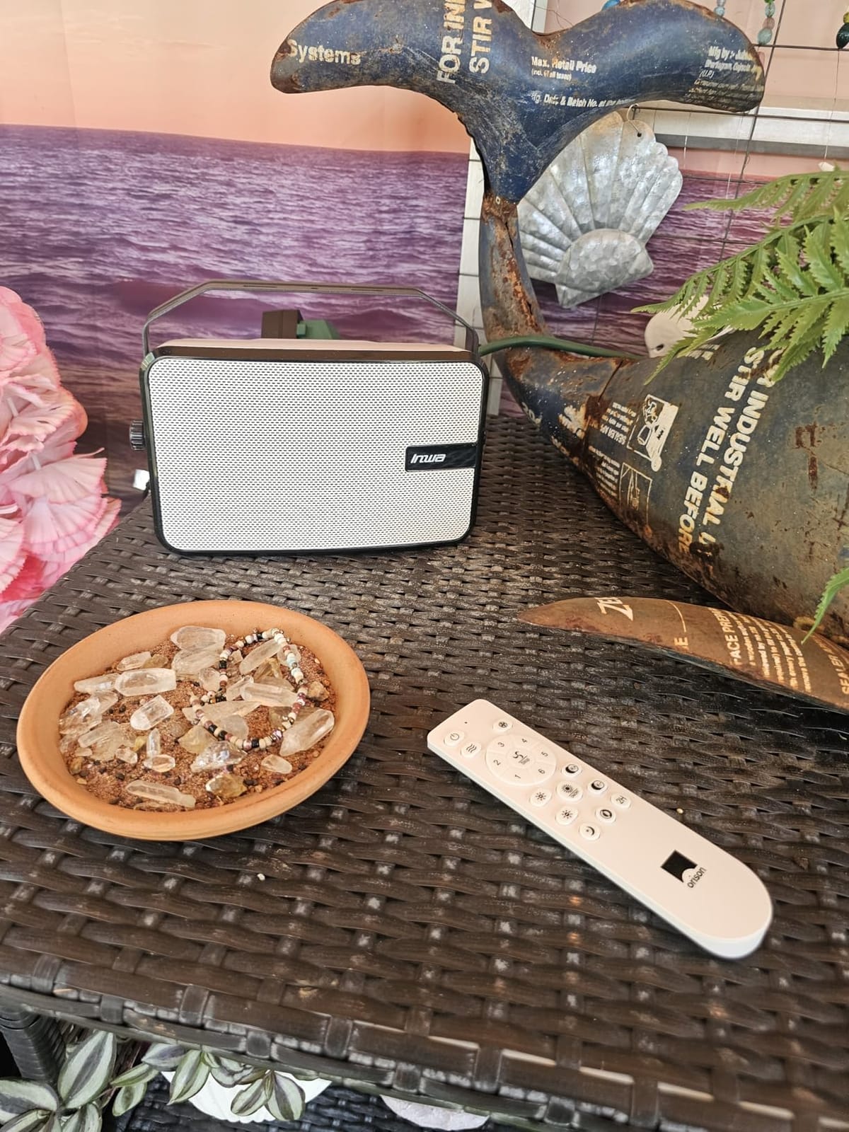 Inwa Outdoor Bluetooth Speakers, IPX5 Waterproof 400W Wall Mount Speaker, Powerful Indoor/Outdoor Sound System, Wireless Sync Up to 100 Speakers, Suitable for Patio/Porch/Gazebo/Garage(MZ-621, Pair) customer photo 2