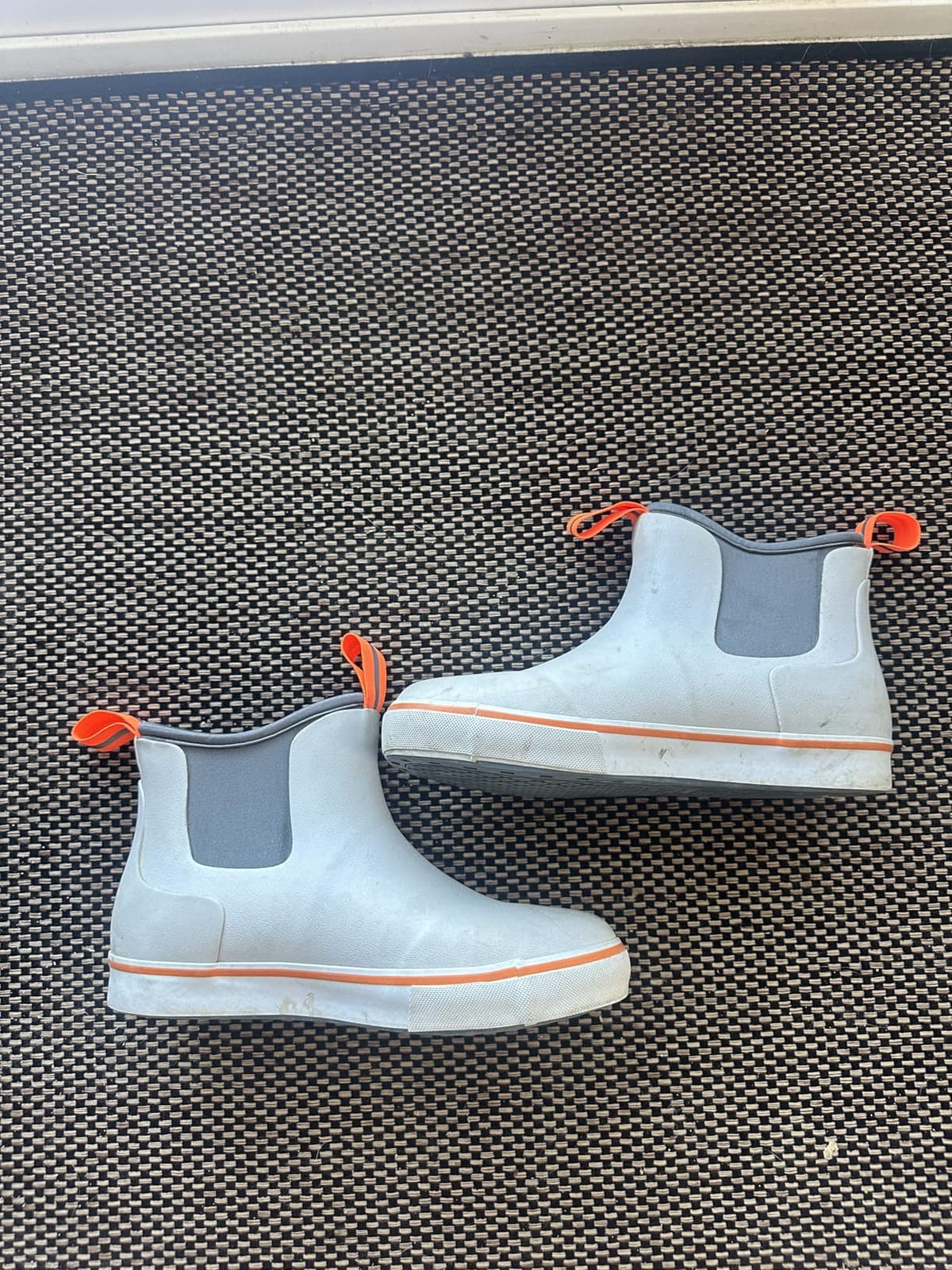 Furuian Women's Deck Boots Ankle Rain Boots Fishing Boots customer photo 2