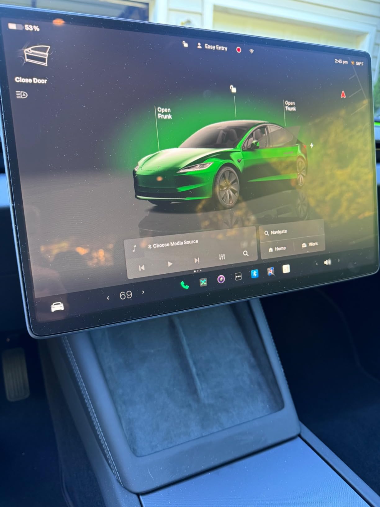 Spigen Screen Protector Matte for Model 3 (2024-2026), Model Y (2025-2026) | Aluminumacore 10H+ Tempered Glass, GlasTR Slim Matte, Wing-film Alignment, Designed for Model 3(2024-26), Model Y(2025-26) 8