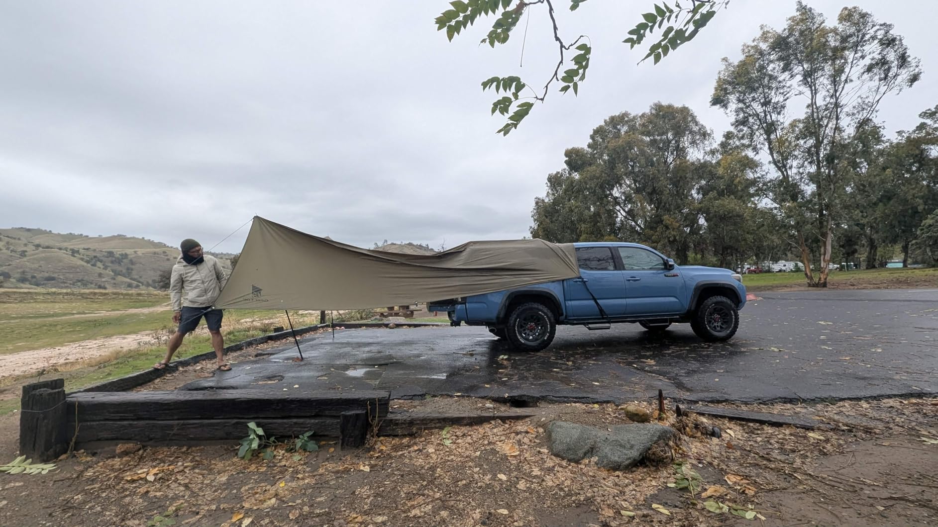 GEERTOP Car Tailgate Awning 19 x 16 FT, Waterproof Camping Shelter customer photo 1