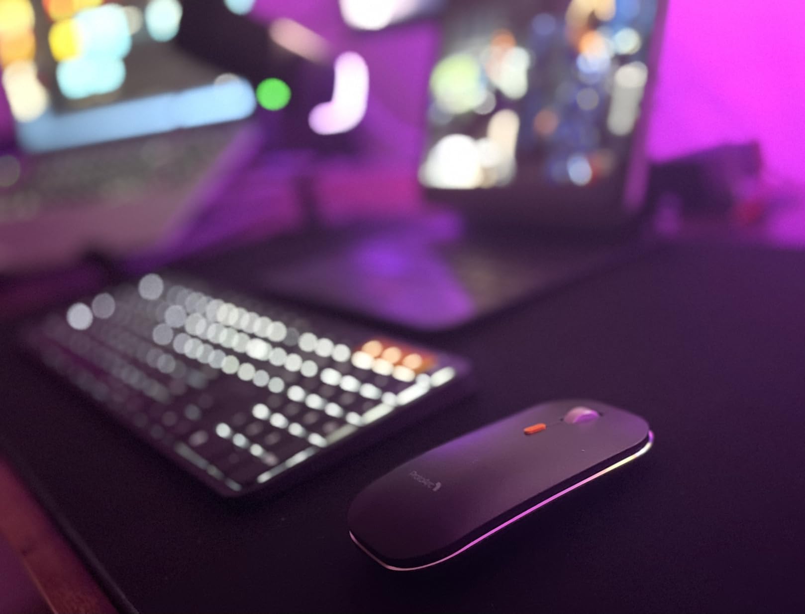 ProtoArc KM100-A Backlit Bluetooth Keyboard and Mouse for Mac, Space Gray customer photo 1