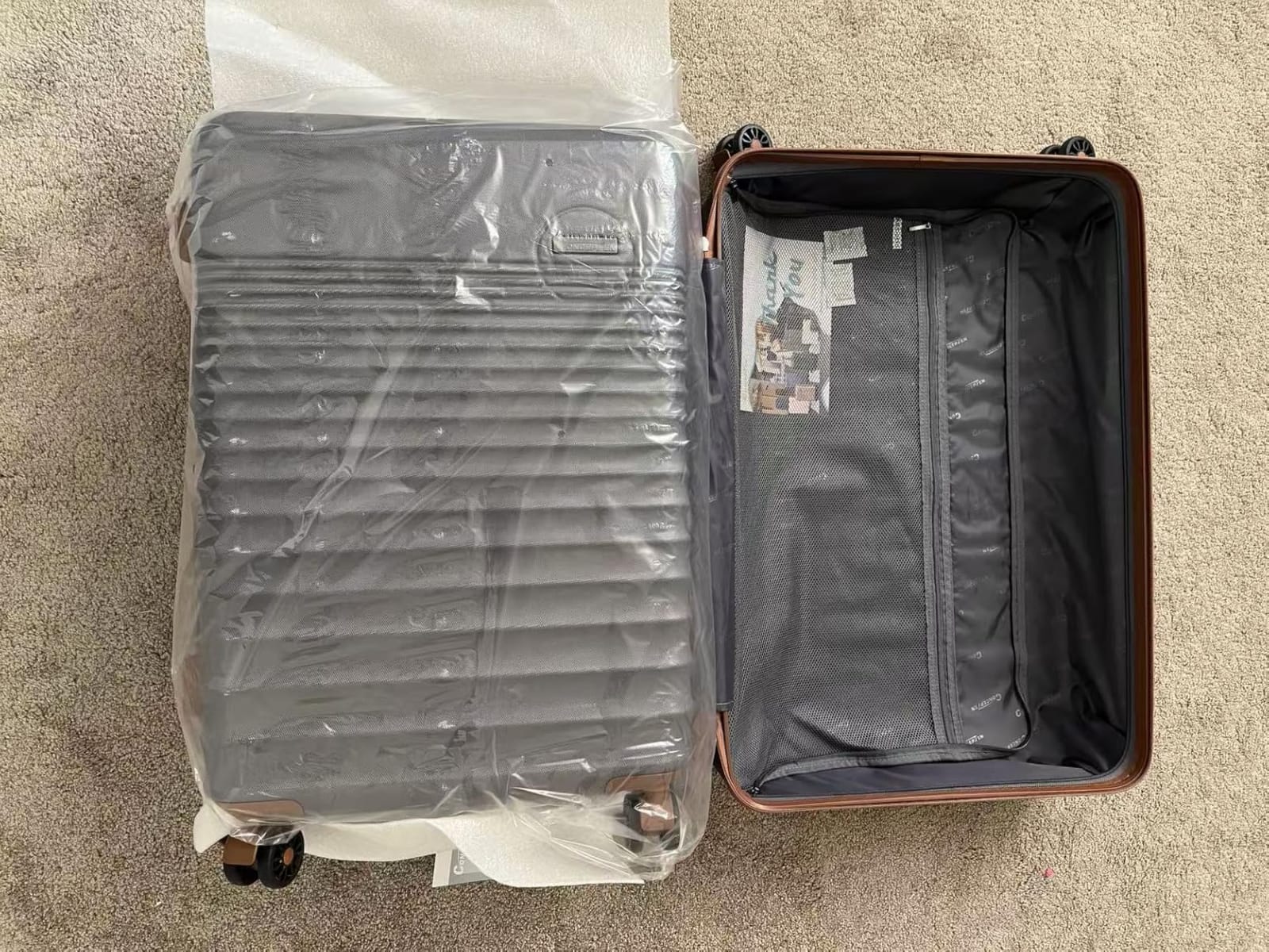 CONCEPTEN Luggage Sets 5 Piece, ABS+PC Hardshell Suitcases with Wheels customer photo 1