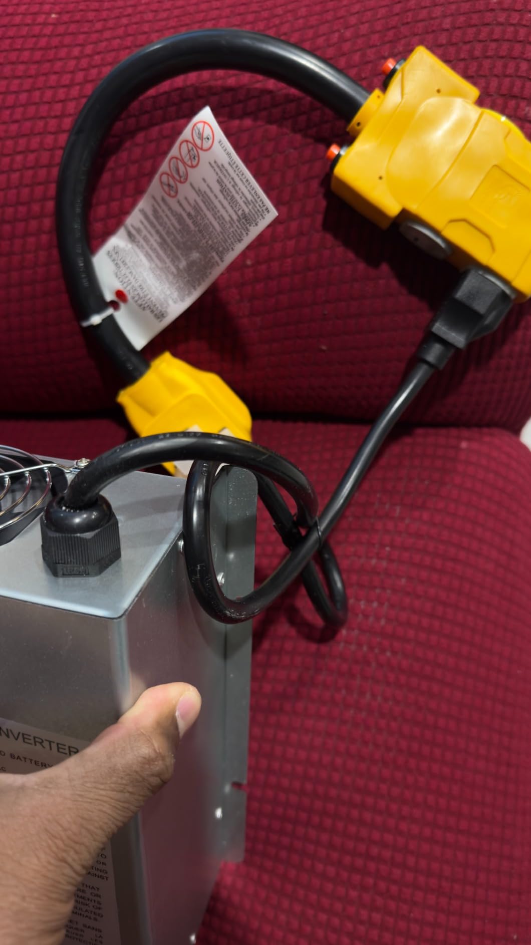 𝟐𝟎𝟐𝟔 𝐔𝐩𝐠𝐫𝐚𝐝𝐞 WF-9855,55 Amp Rv Power Converter,Designed for for Lead-Acid Battery,Replace for WF-9855,WF-9855-MBA,WF-9855-AD,WF-9855-LIS&All WF-9800 Series customer photo 1