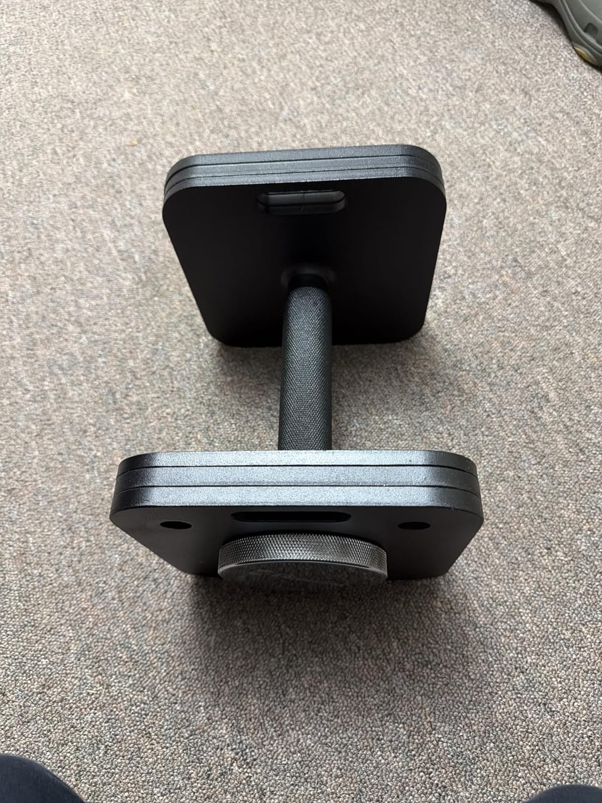 Eisenlink Adjustable Dumbbell Set, 10-50/80lb, 5lb Increments, Quick-Lock customer photo 1