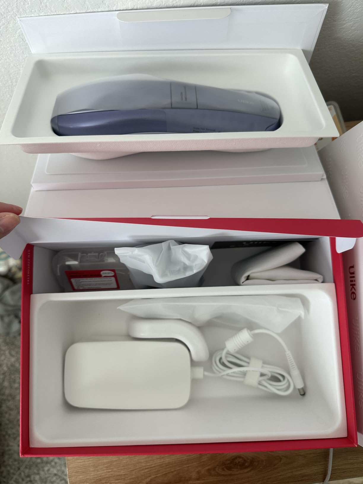 Ulike Laser Hair Removal Device Air 10 Ipl Gift for Women and Men, Ice Cool and Permanent Hair Reduction for Nearly Painless, Dual Lights, Skin Sensor & USHR Mode Hair Removal in 10mins from Home customer photo 1