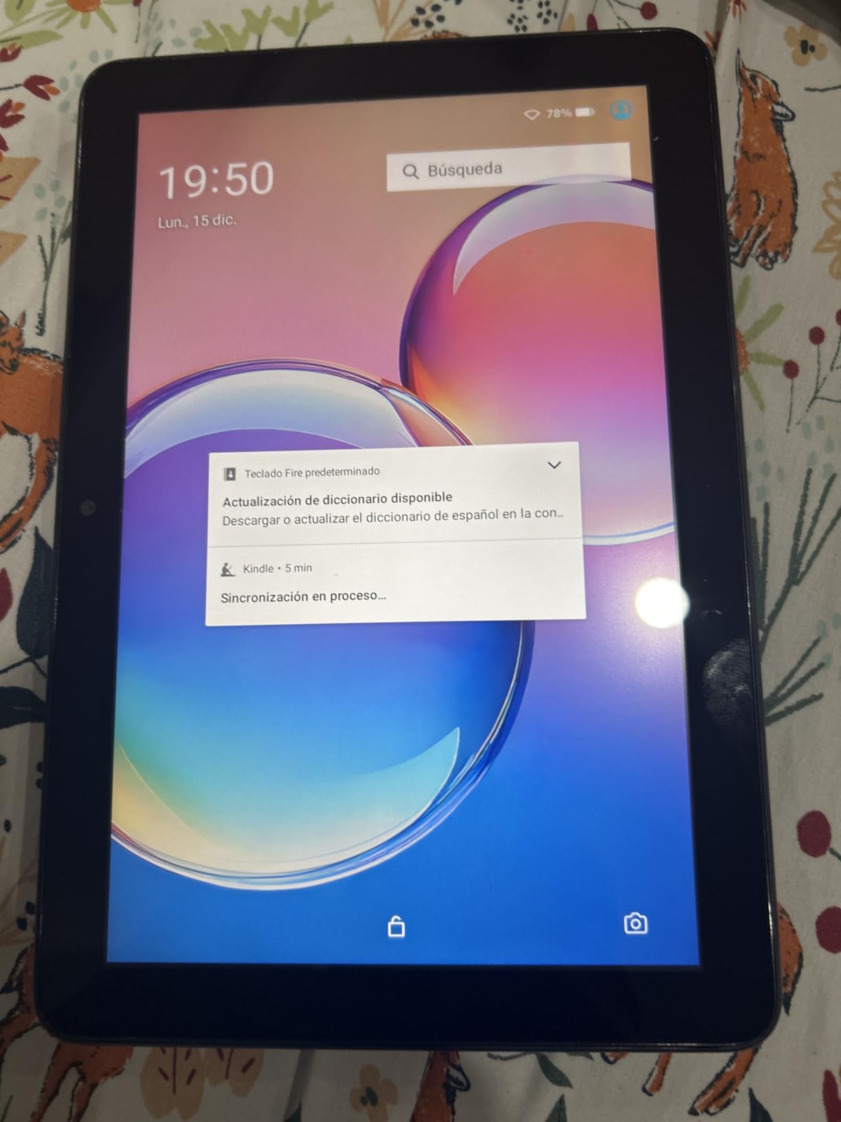Amazon Fire HD 8 tablet (newest model), 8” HD Display, 4GB memory, 64GB, responsive and vibrant, designed for portable entertainment, Black customer photo 1