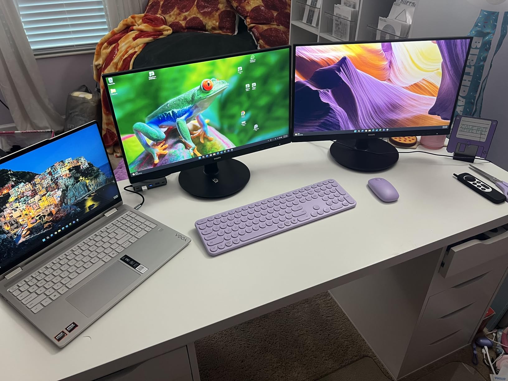 Philips 22 Inch Computer Monitor FHD 100Hz VA VESA Flicker-Free, 221V8LB | 1920×1080 LED Monitor, 4ms GtG, Adaptive Sync, HDMI 1.4, Tilt Adjust, Low Blue Light, 4yr Advance Replacement Warranty customer photo 1