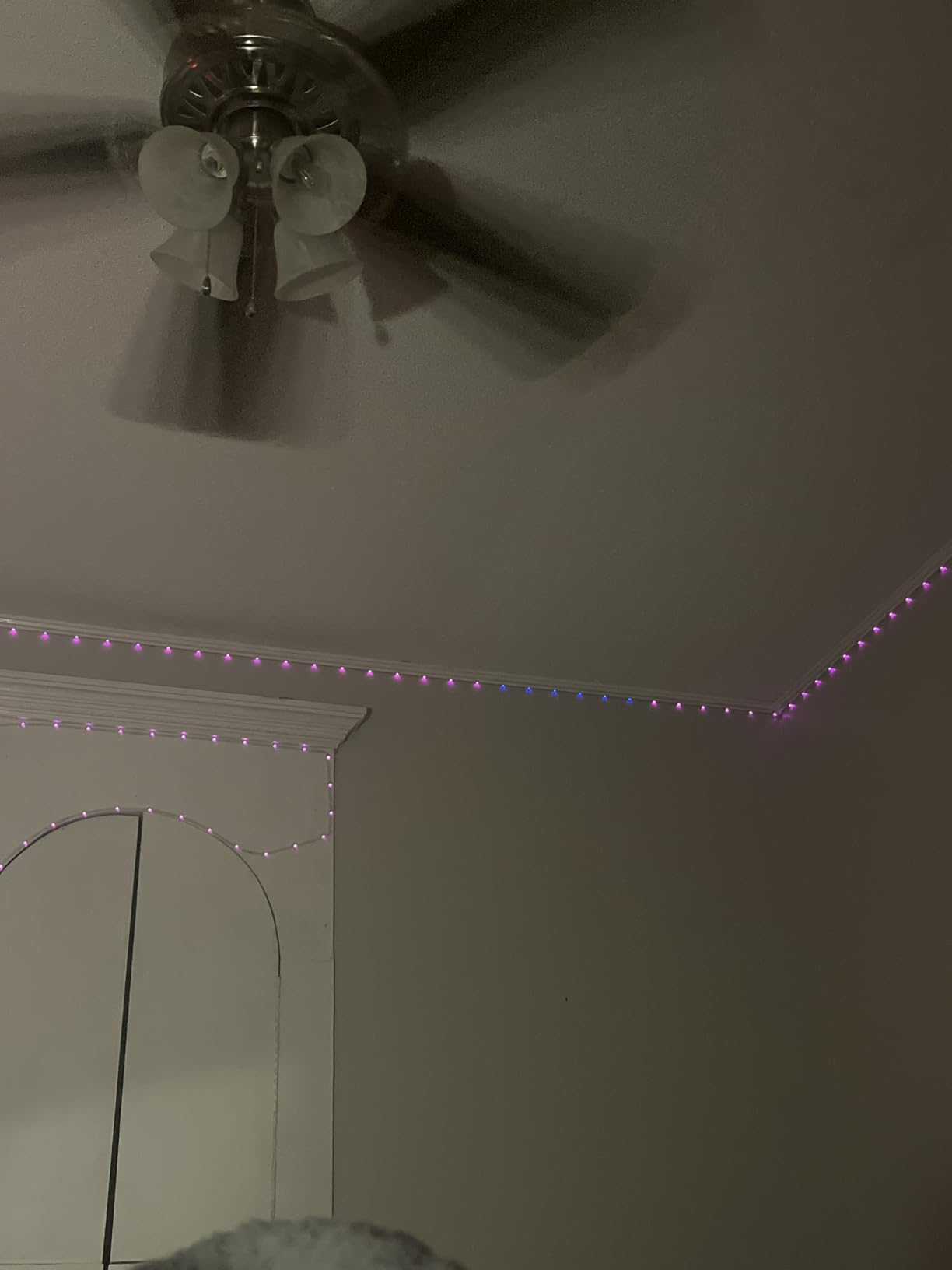 KSIPZE 200ft (2 Rolls of 100 ft) Led Strip Lights RGB Music Sync Color Changing Bluetooth Led Lights with Smart App Control Remote Led Lights for Bedroom Room Lighting Flexible Home Décor customer photo 2