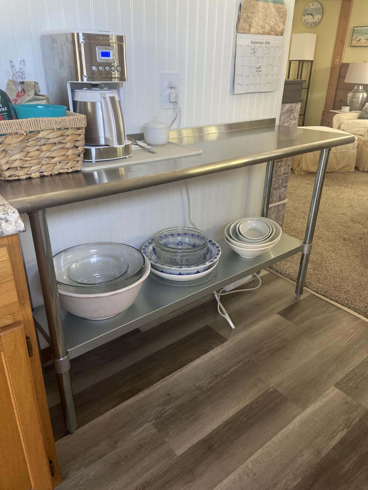 Hally Stainless Steel Table for Prep & Work 30