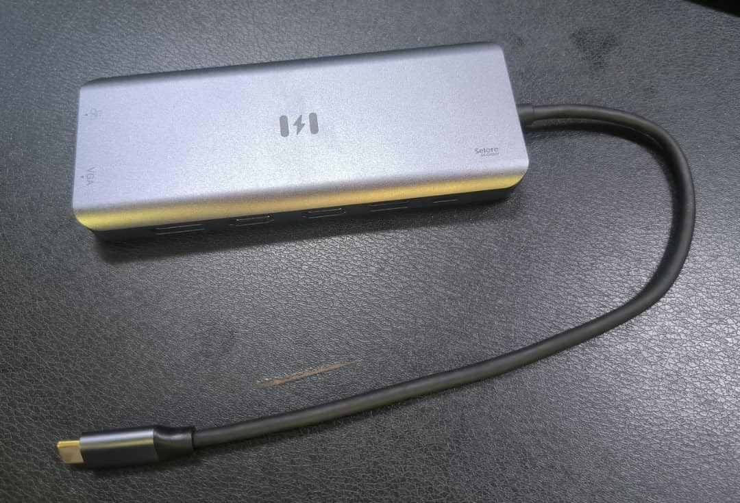 USB C Docking Station Dual Monitor, Selore Docking Station 3 Monitors customer photo 1