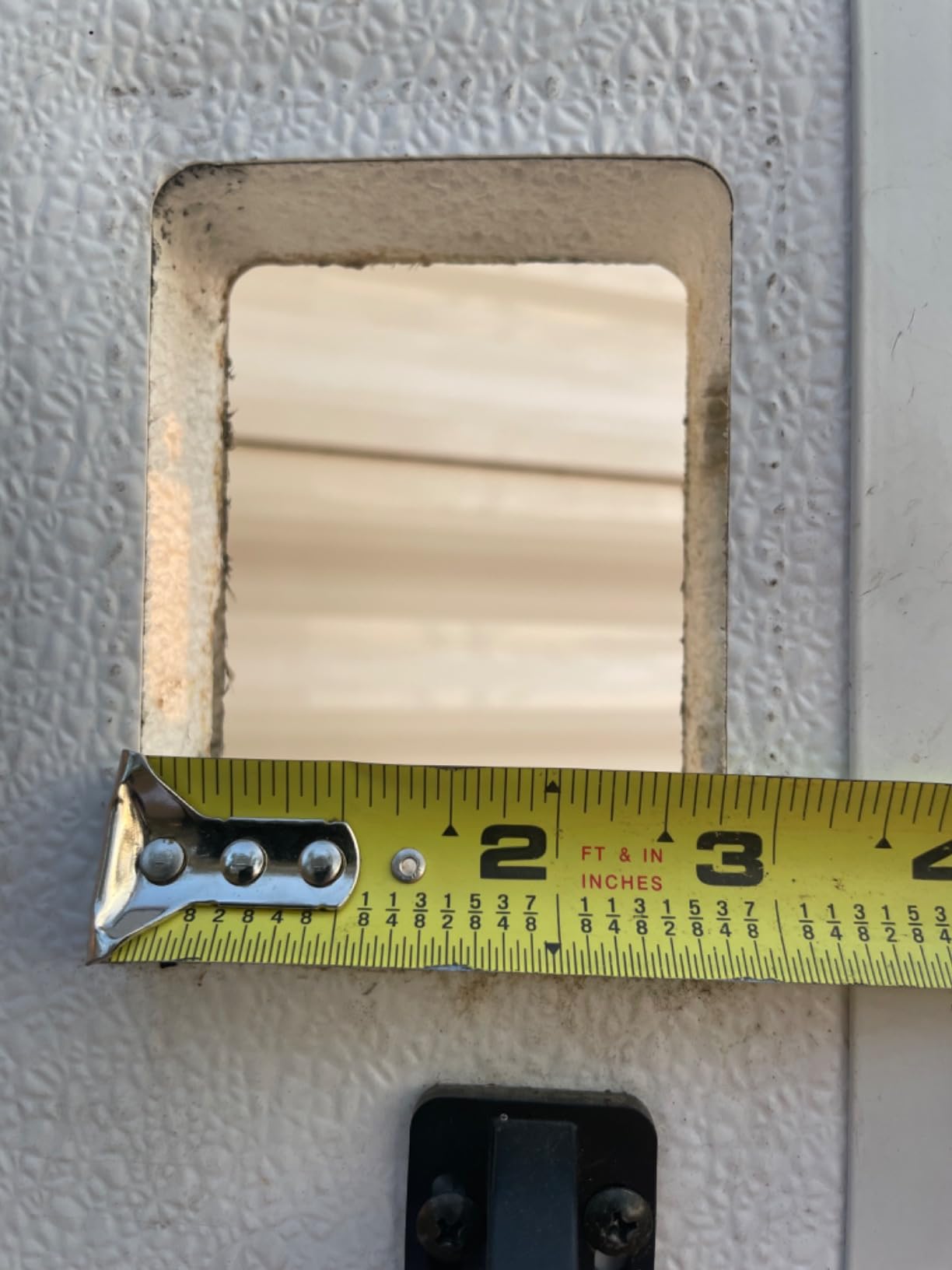 White RV Door Lock Replacement, RV Lock for Camper Trailer, Cargo customer photo 2