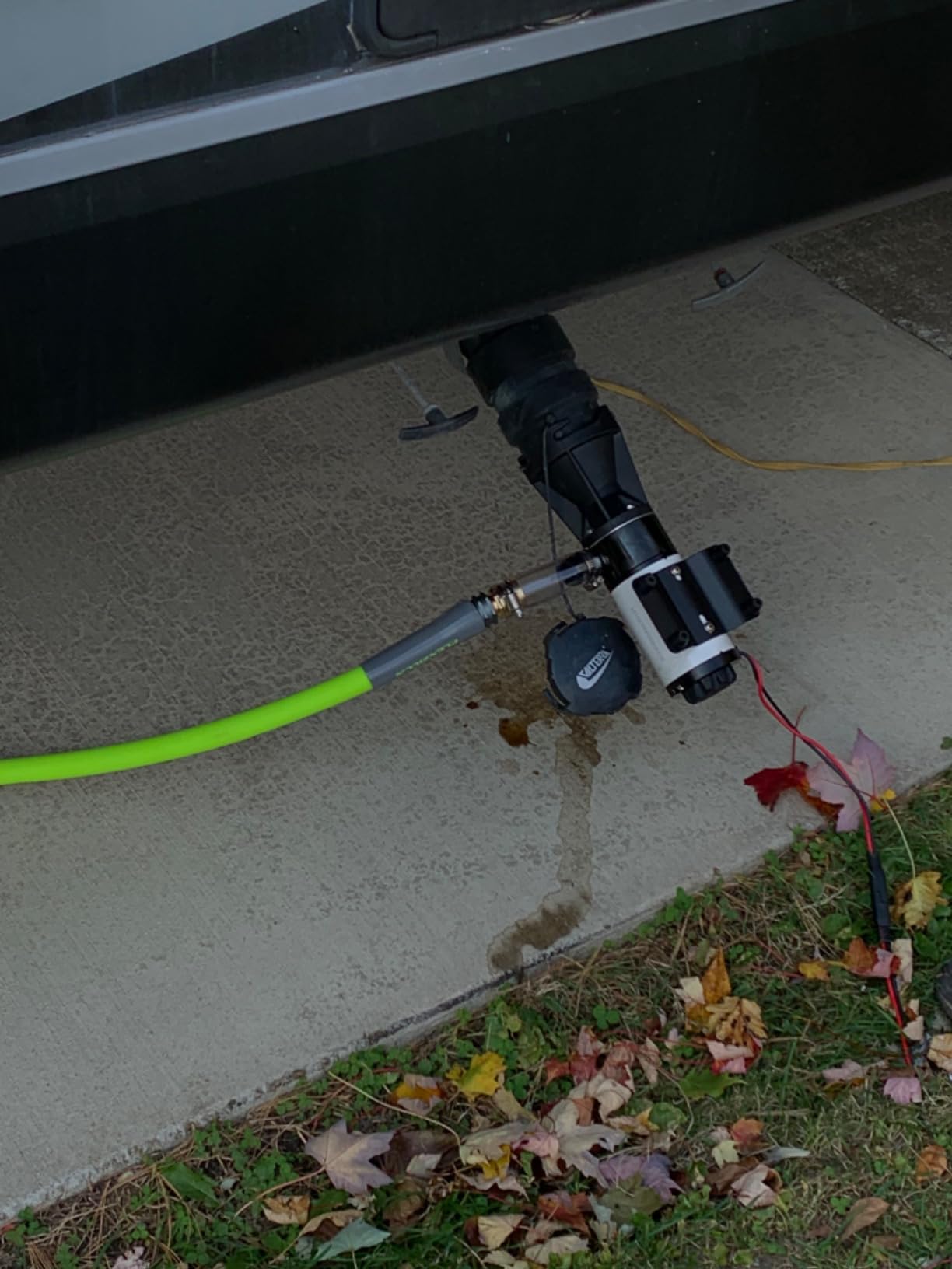 RV Macerator Pump 12V, 12GPM Quick Release Sewer Pump for RV, Boat & Camper customer photo 1