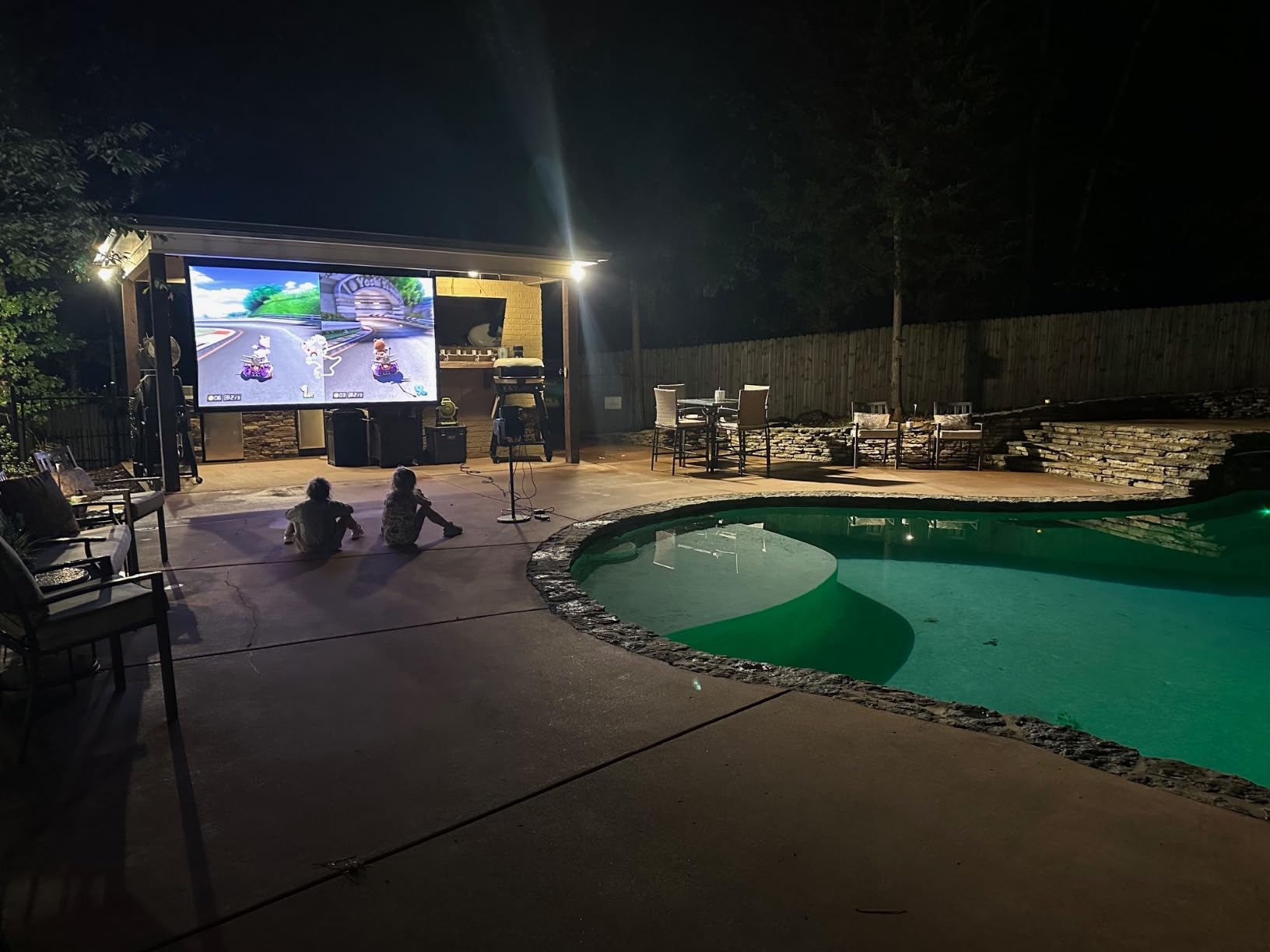 JMGO N1S Ultra 4K Triple Laser Projector , 2800 ISO Lumens, Google TV customer photo 1