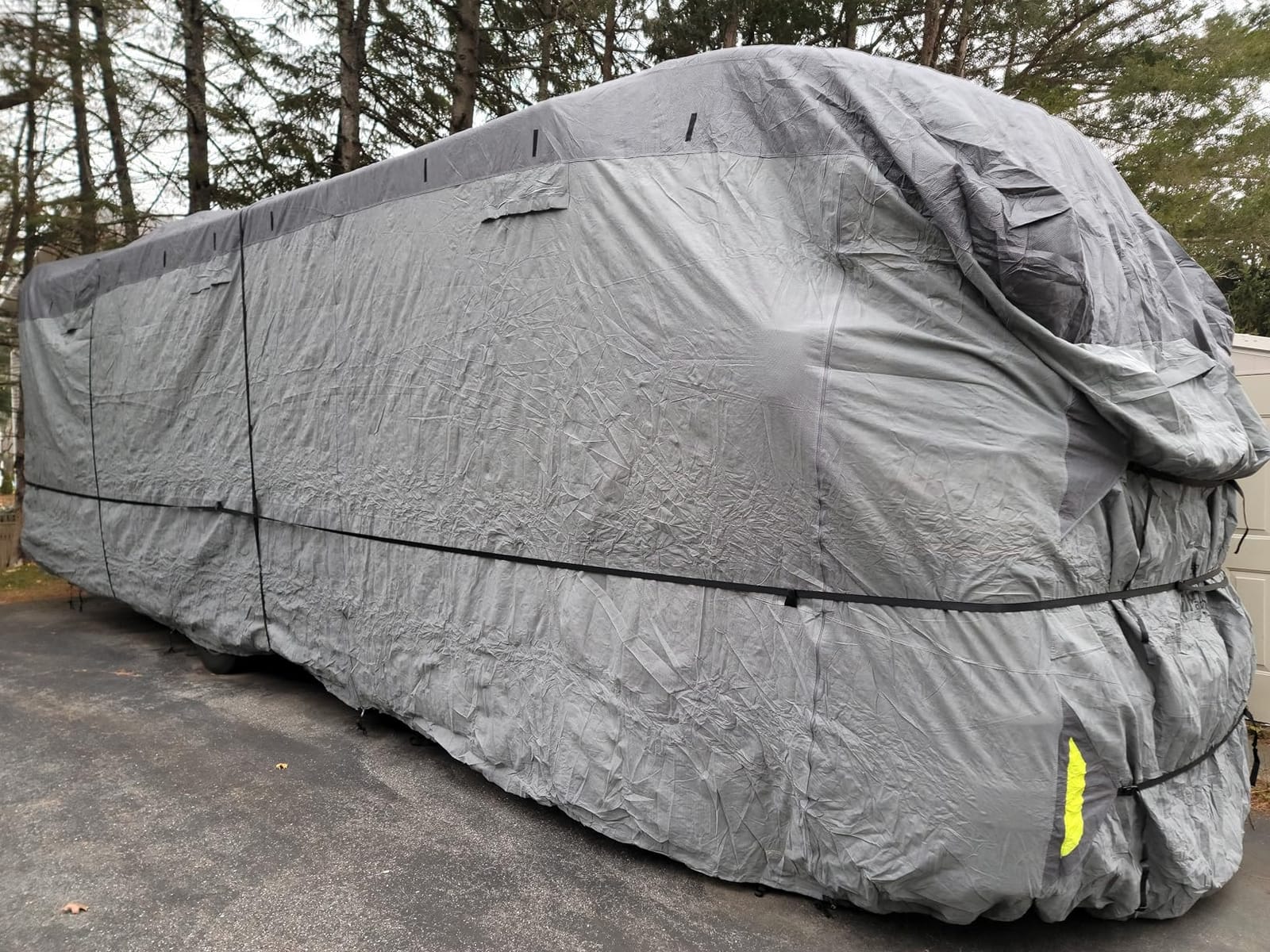 RVMasking Travel Trailer RV Cover, 9-Layer Heavy Duty Waterproof,28-31ft customer photo 2