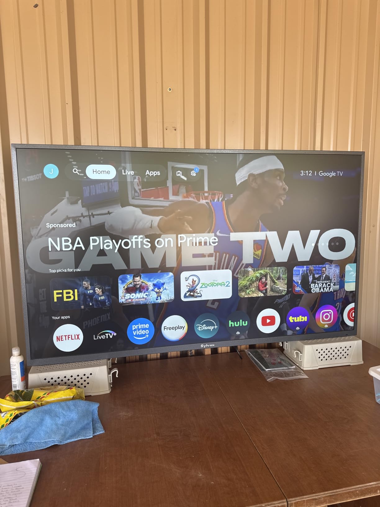 SYLVOX Outdoor TV, 65
