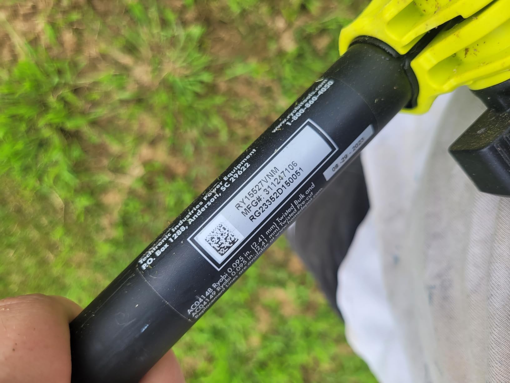 RYOBI 40V Attachment Capable 15