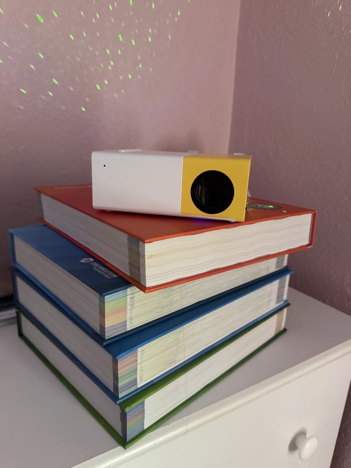 PVO Mini Projector WiFi Portable Movie Projector Phone customer photo 1