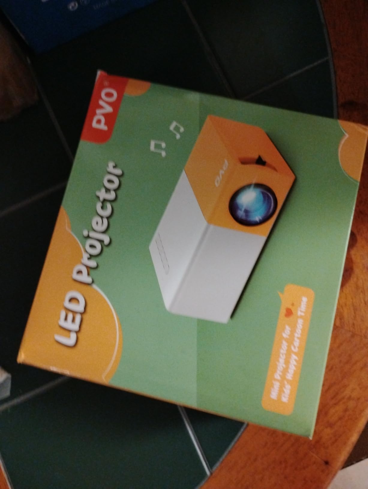PVO Mini Projector WiFi Portable Movie Projector Phone customer photo 2
