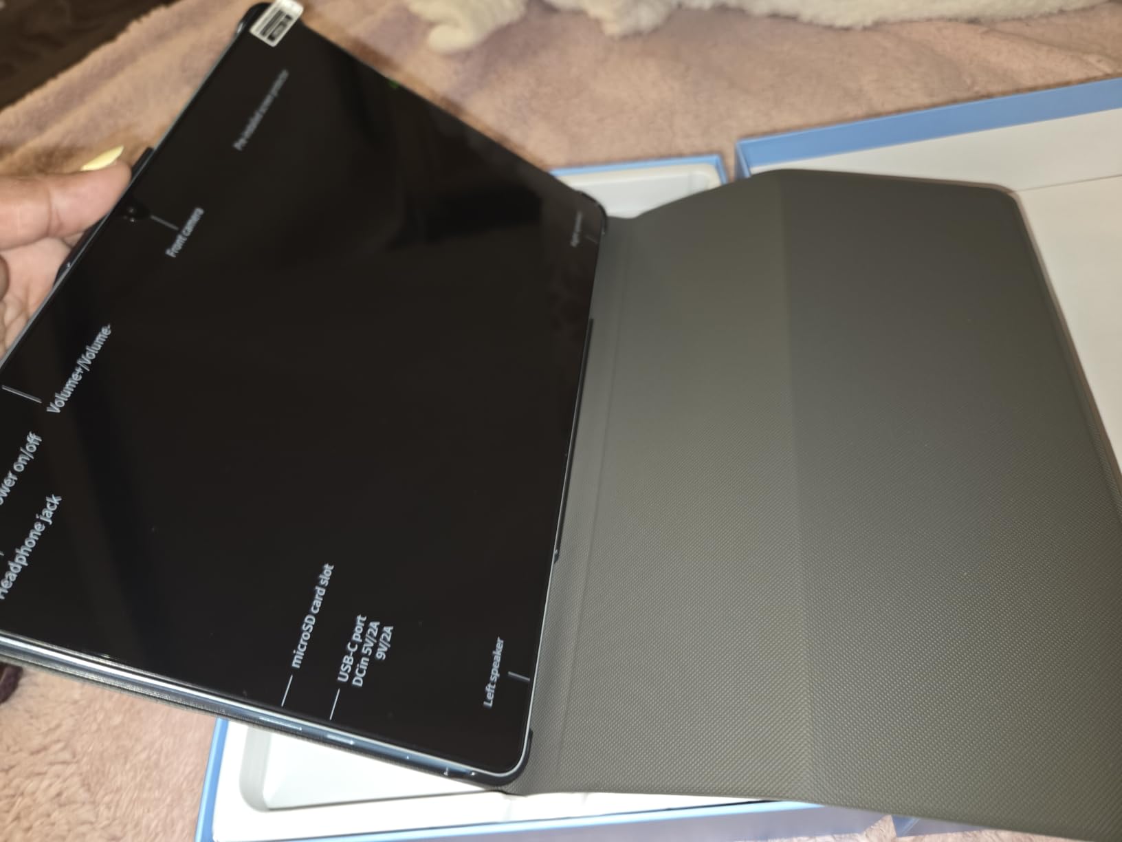 11 Inch Android 16 Tablet, Octa Core, 28GB RAM 128GB ROM 1TB Expand, Blue customer photo 1