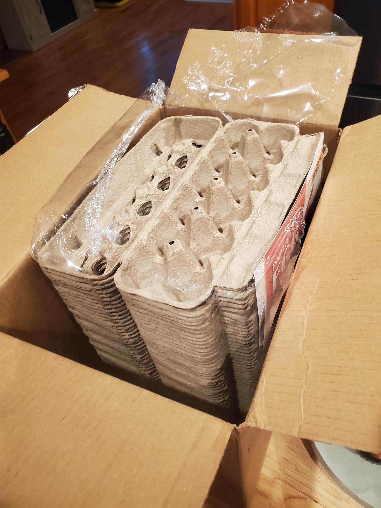 Paper Pulp Egg Cartons - 50 Pack customer photo 1
