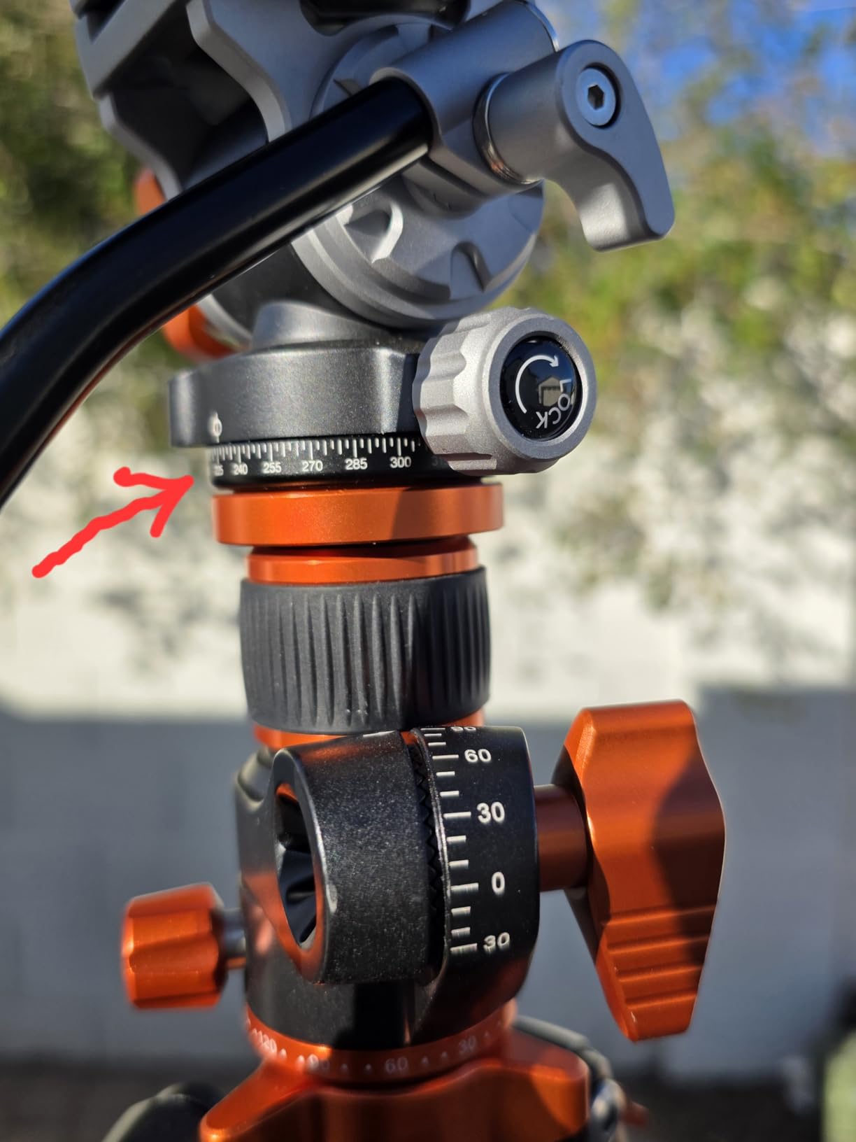 K&F CONCEPT 90''/230cm Horizontal Fluid Head Camera Tripod customer photo 2