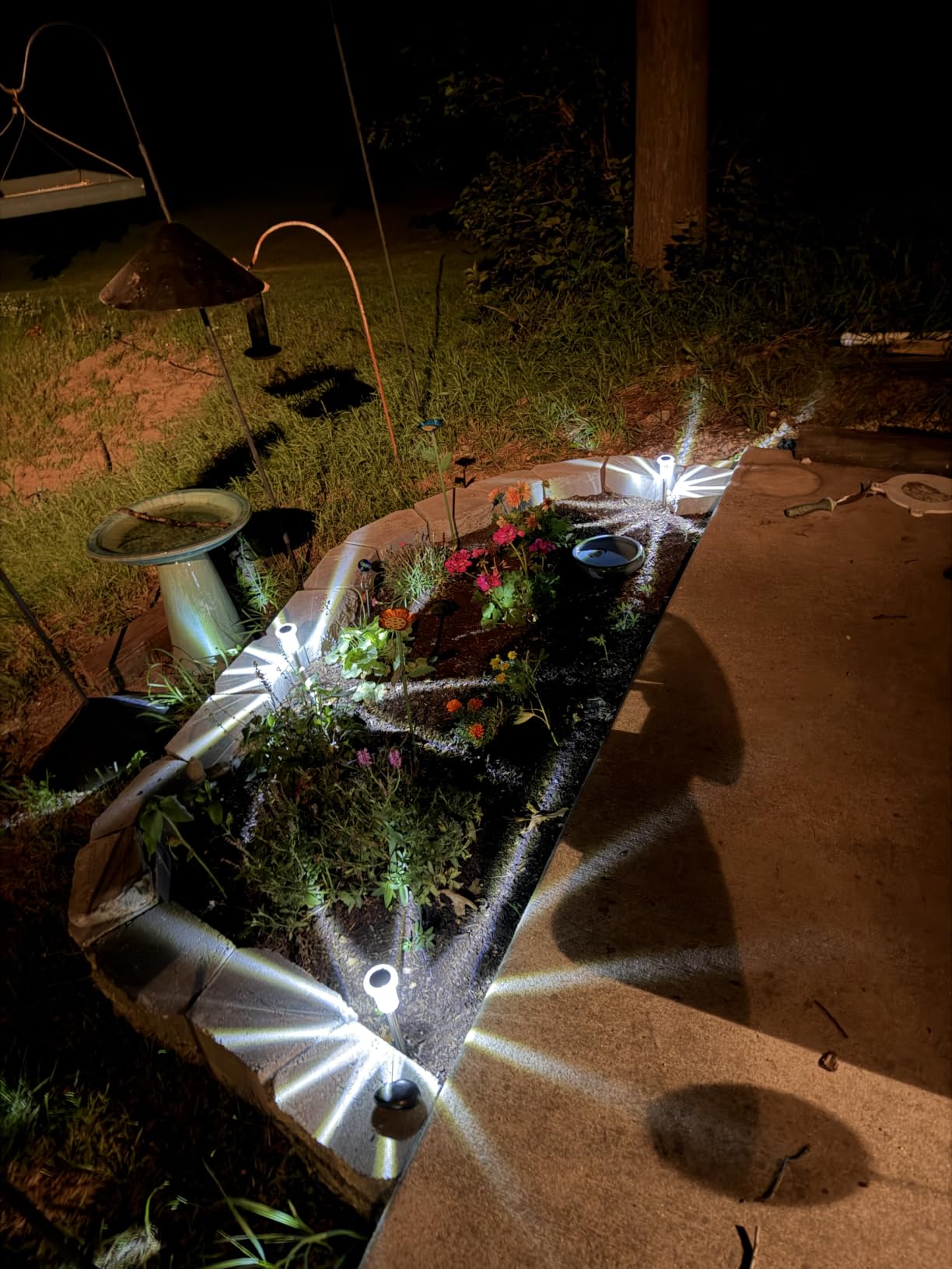 DenicMic Solar Halloween Lights Outdoor Waterproof 10 Pack Halloween Decor customer photo 1