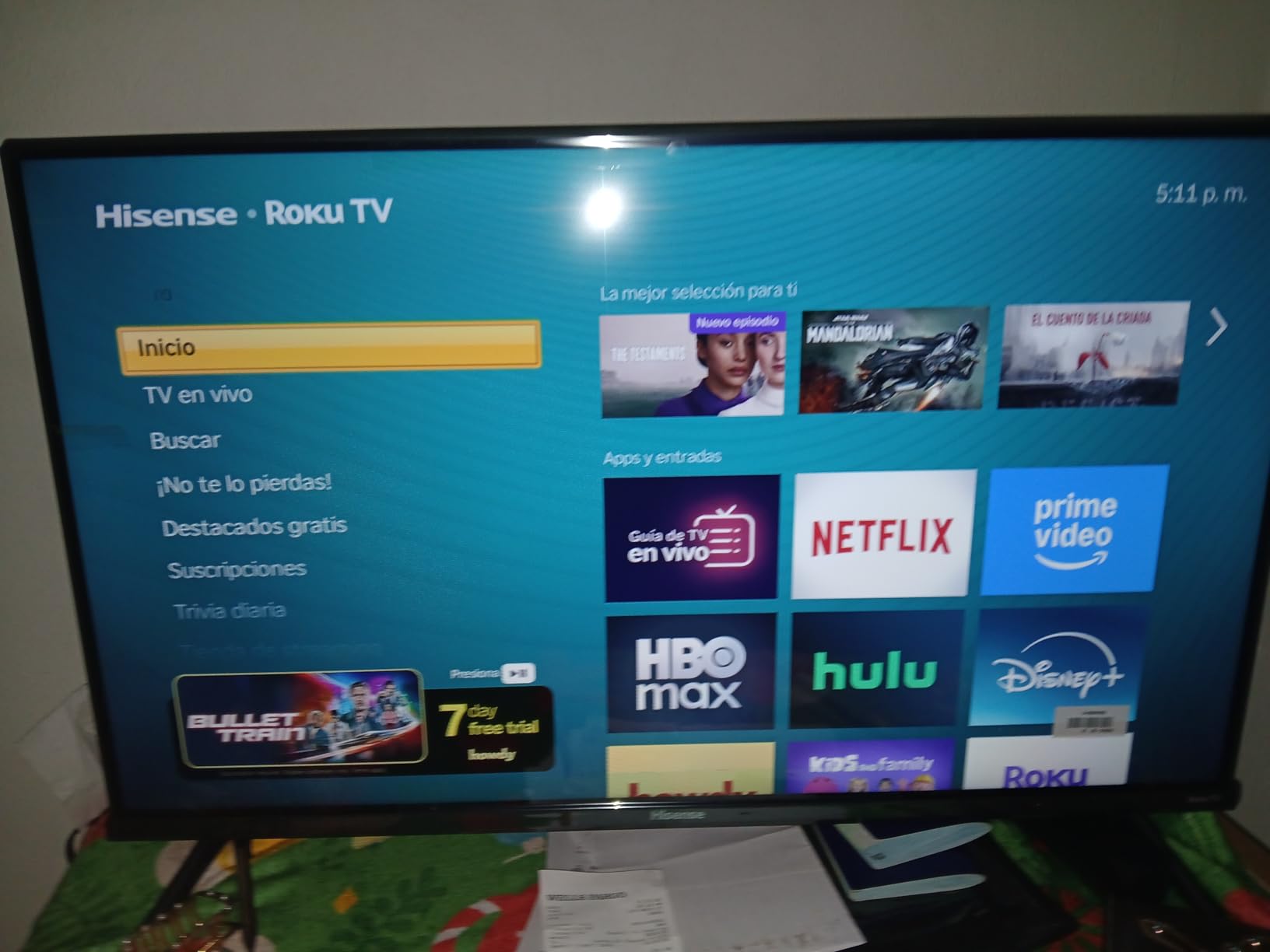 Hisense 40-Inch Class A4 Series FHD 1080p Smart Roku TV with Alexa Compatibility (40A4NR) - Dolby Audio, Slim Bezel Design, Google Assistant customer photo 2