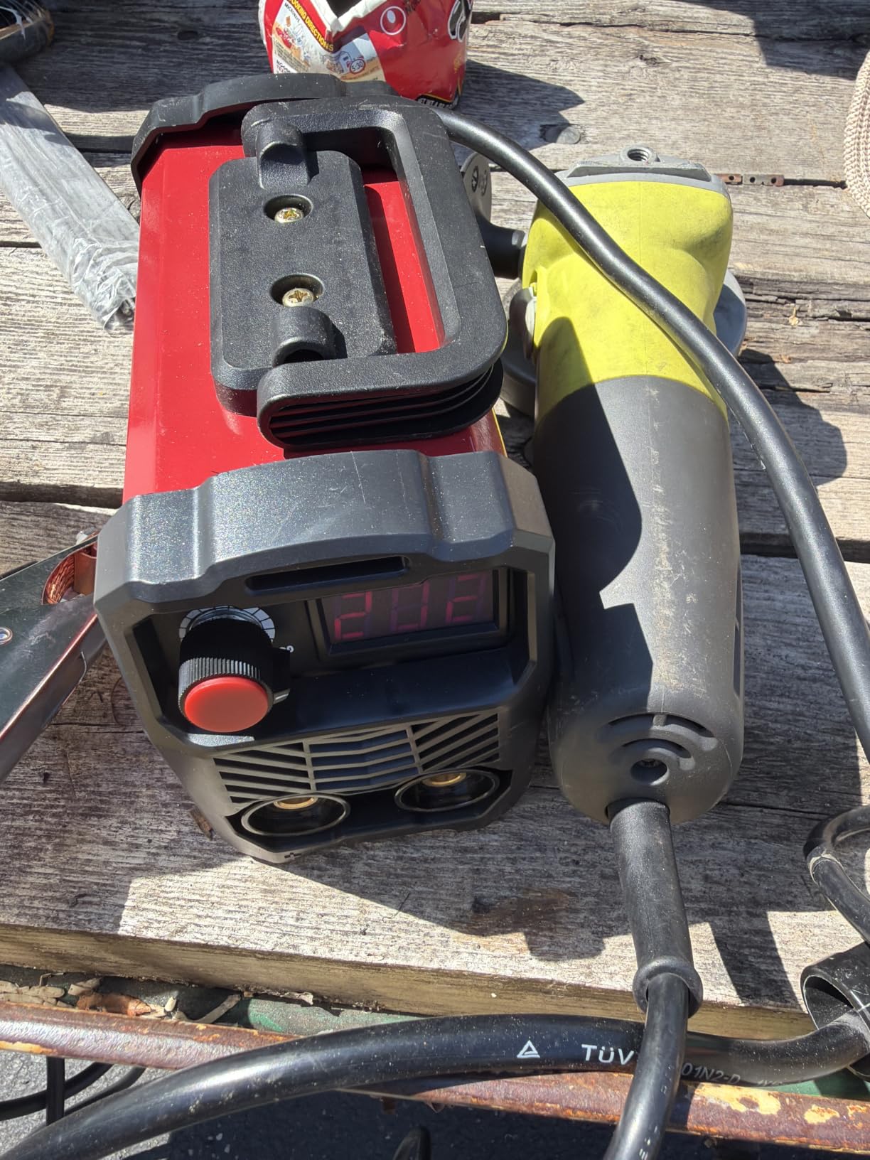 Hpoouo 200Amp 20PCS Rods Stick Welder, Super MINI Portable Welding Machine customer photo 2