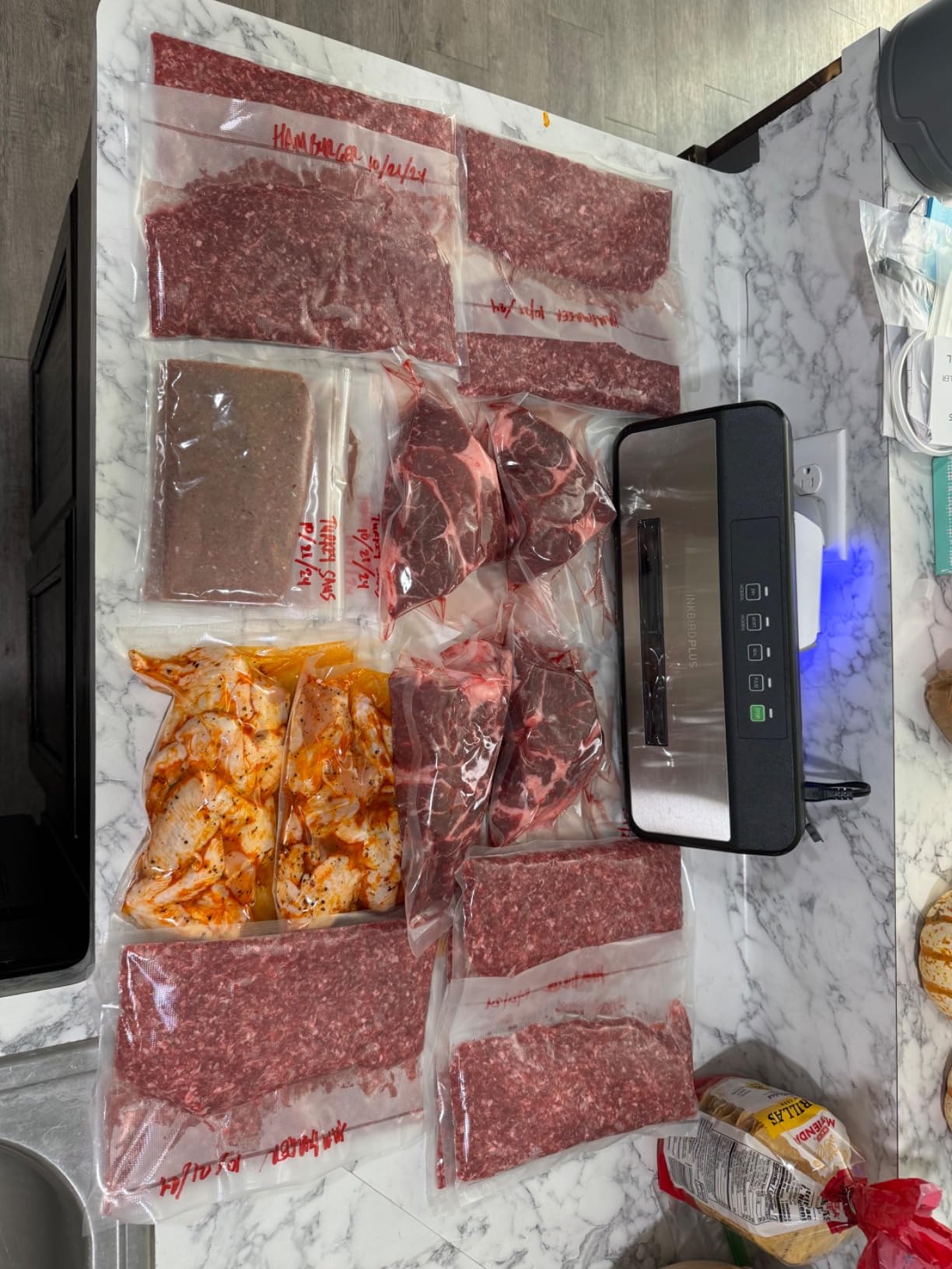 INKBIRD Pro Vacuum Sealer Machine INK-VS04, 160W Dual Pump, Liquid Mode customer photo 1