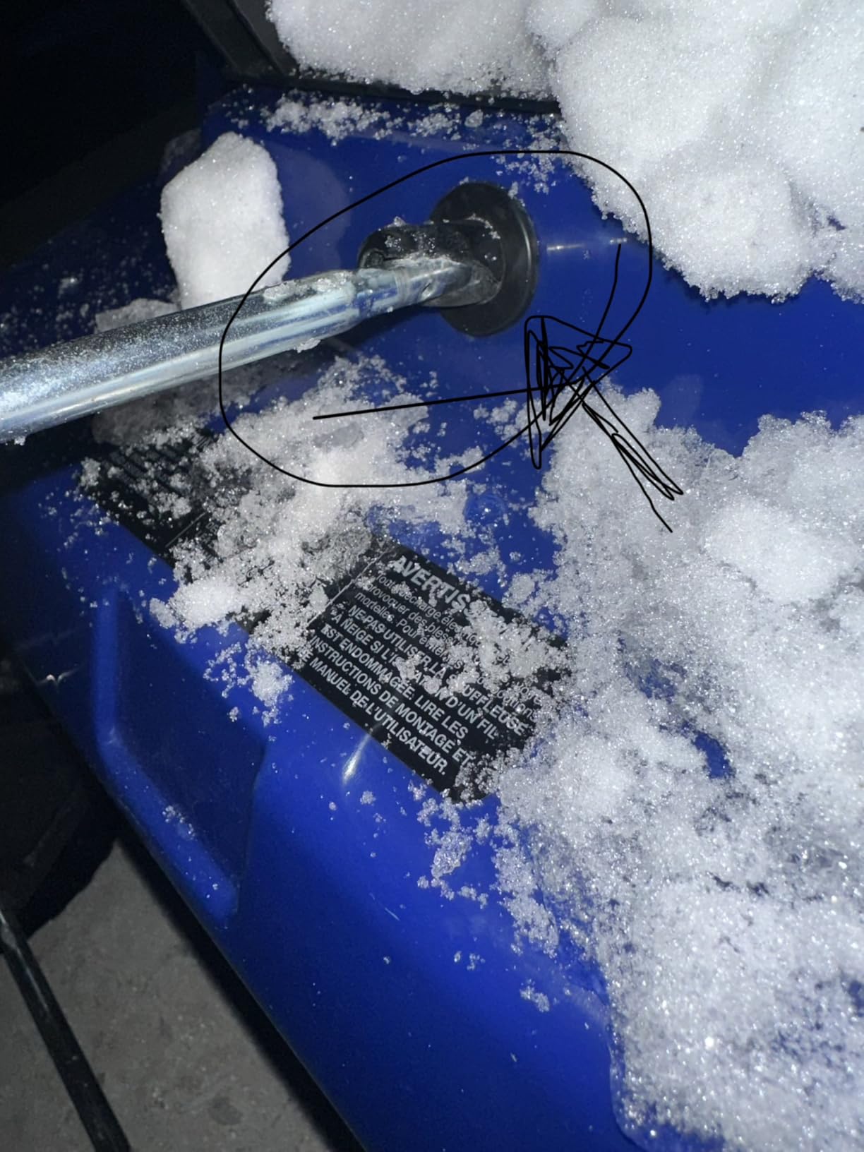 Westinghouse WSnow22 Corded Snow Blower 22 Inch, Steel Auger, Dual LED Lights, Electric Snow Blower with 25ft Throwing Distance, Plows 840lbs/min, Adjustable Chute customer photo 1