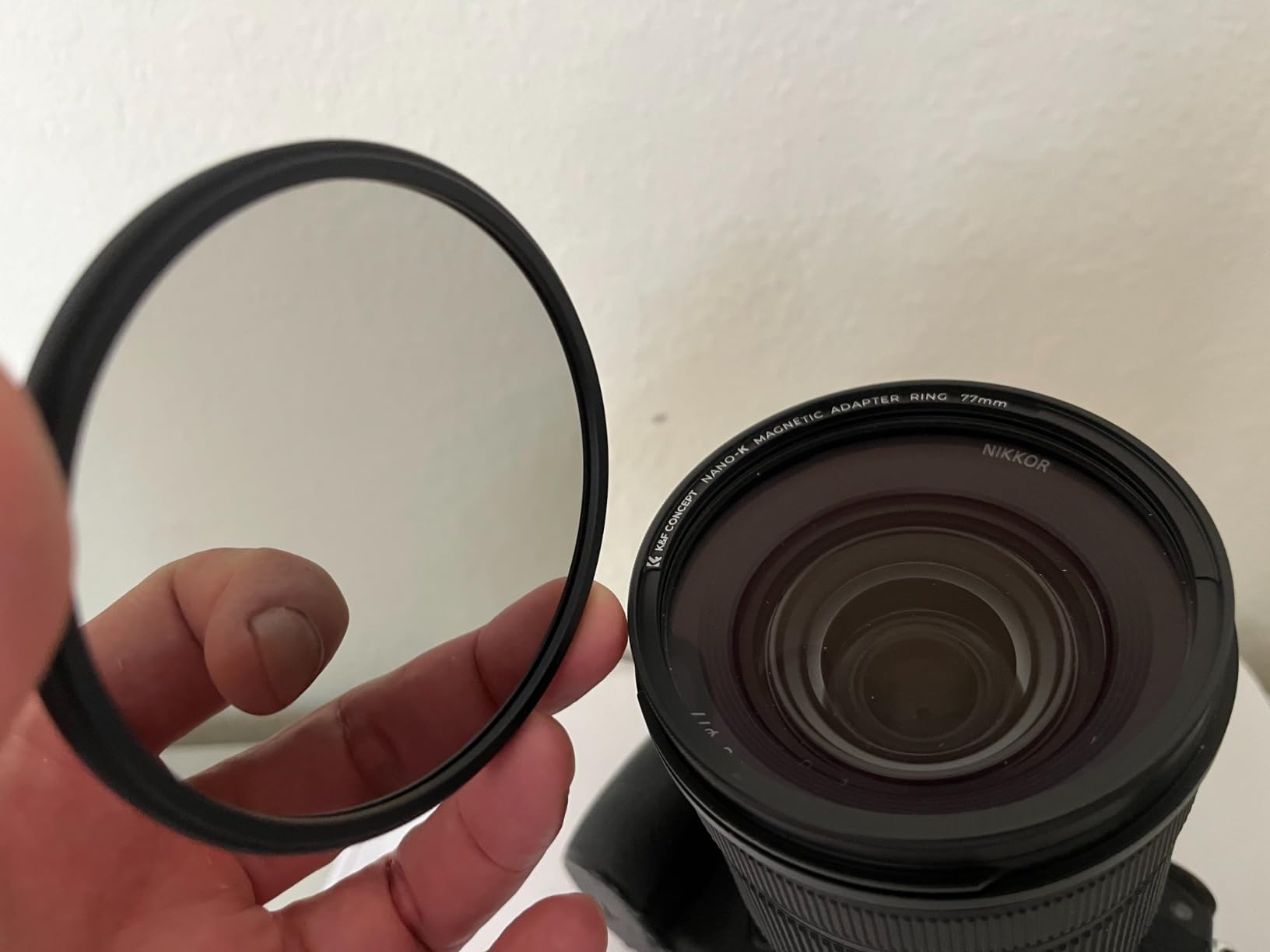 K&F CONCEPT 67mm Magnetic Polarizer Lens Filter with Cleaning Cloth customer photo 1