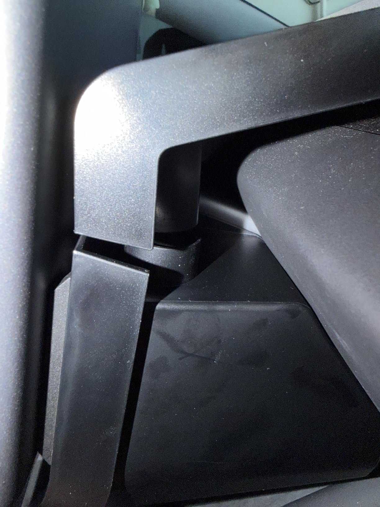 Spigen Under Screen Storage Organizer for Tesla Model Y Juniper, 3 Highland | Only Standard, Premium & Performance (2026/2025) [Upgraded] / For Tesla Model YL - Black customer photo 2