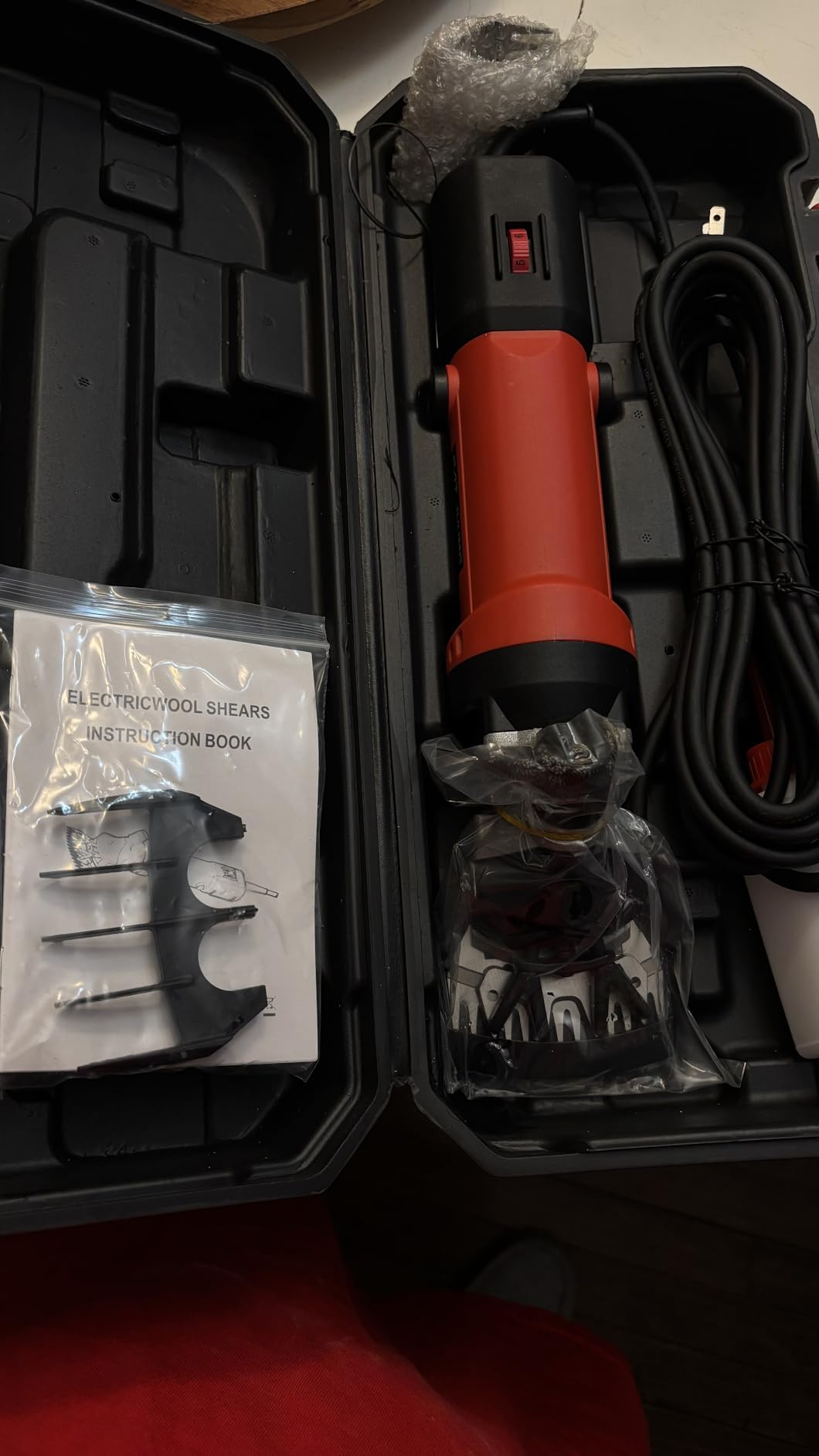 PAT JUUMG 1000W Electric Sheep Shears, Professional Clippers Heavy Duty customer photo 2