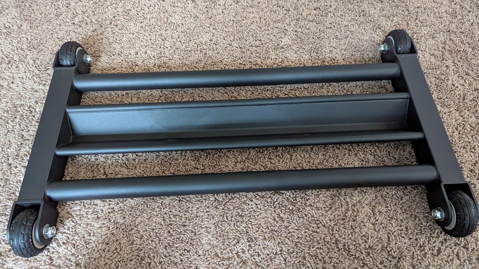 Glute Ham Glider, Hamstring Roller with V Bar | Smooth Wheels, Supports Hamstring Curls, Ab Glider Workouts, Helps Build Core and Lower Body Strength customer photo 1