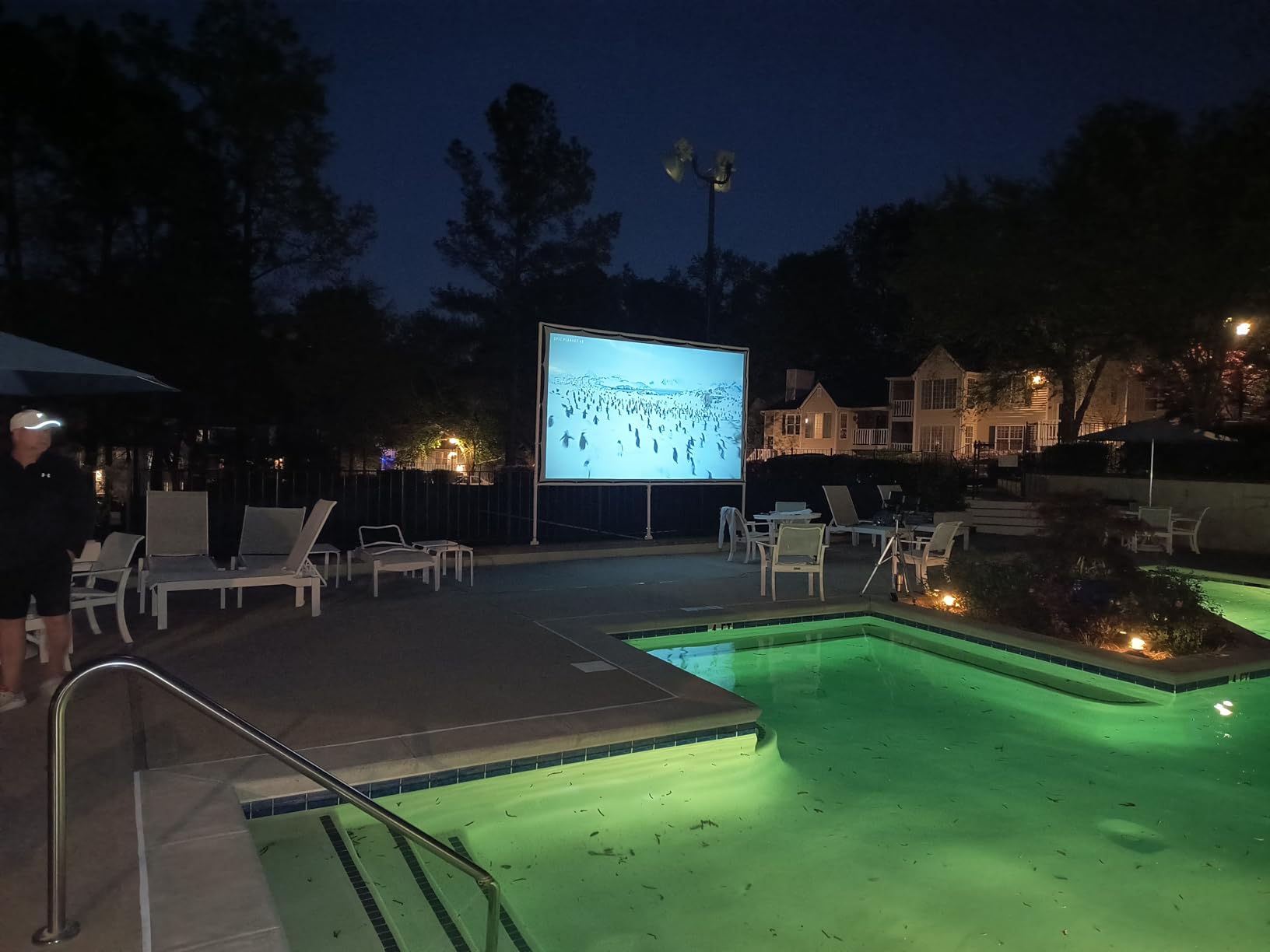 [2500 ANS ＆ 50W] Alvar Outdoor Projector 4K Support with WiFi and Bluetooth customer photo 1